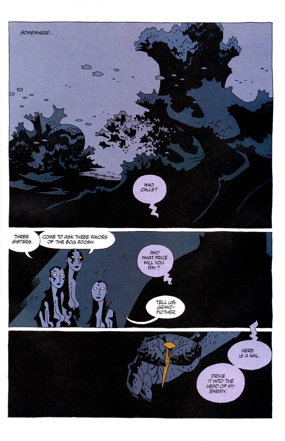 Read online Hellboy: The Third Wish comic -  Issue #1 - 3