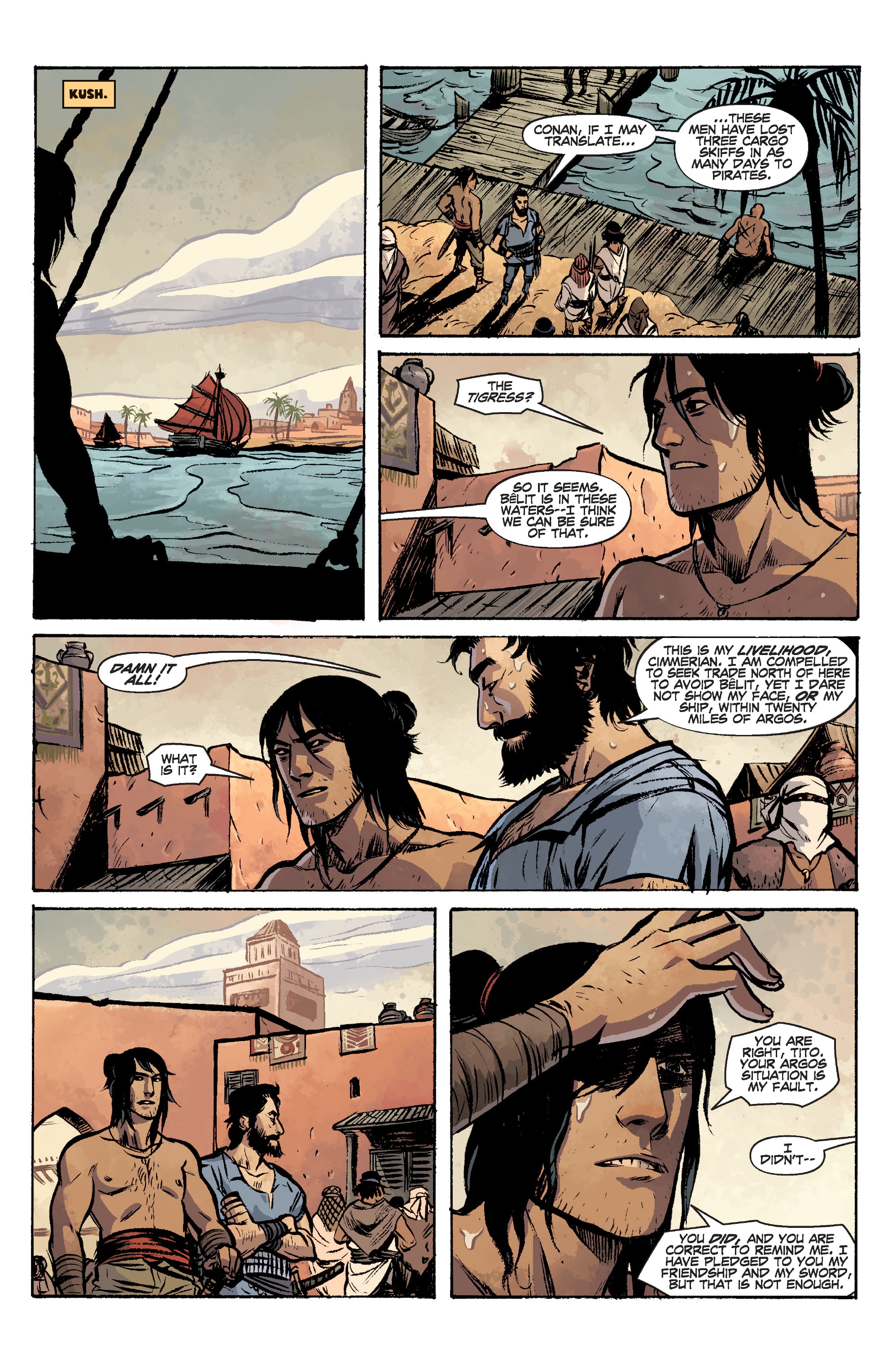 Read online Conan Chronicles Epic Collection comic -  Issue # TPB Horrors Beneath the Stones (Part 3) - 87