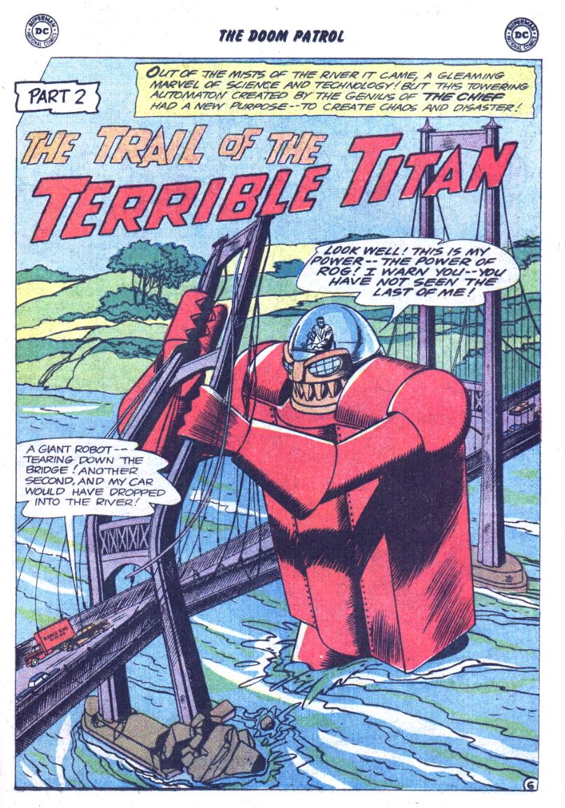 Read online Doom Patrol (1964) comic -  Issue #86 - 9