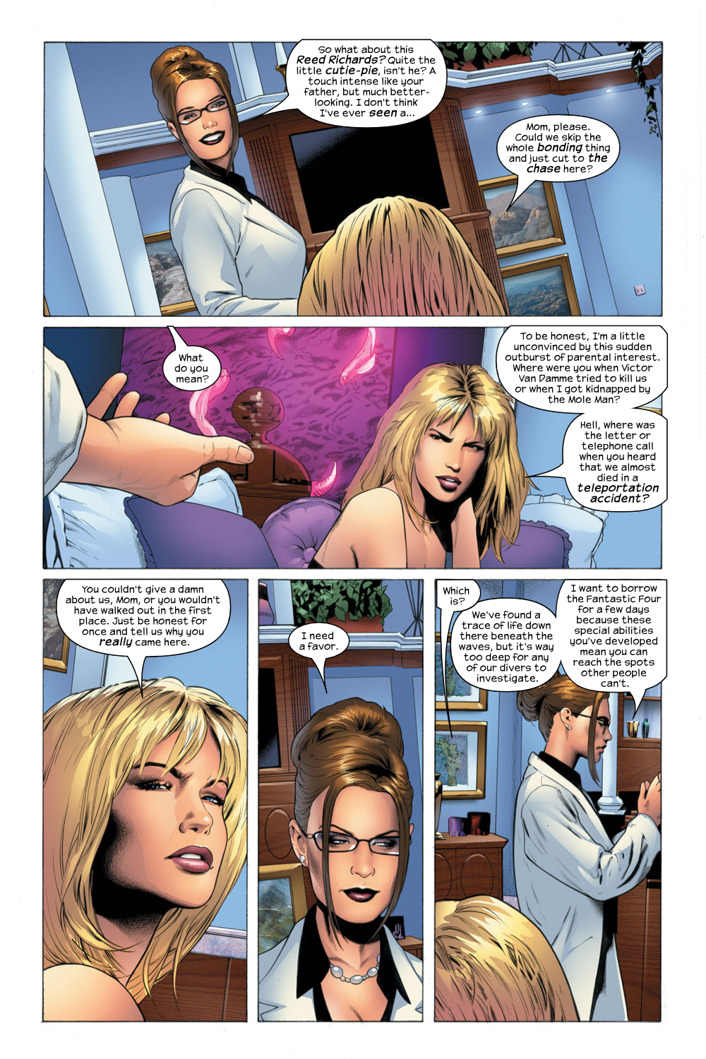Read online Ultimate Fantastic Four (2004) comic -  Issue #24 - 14