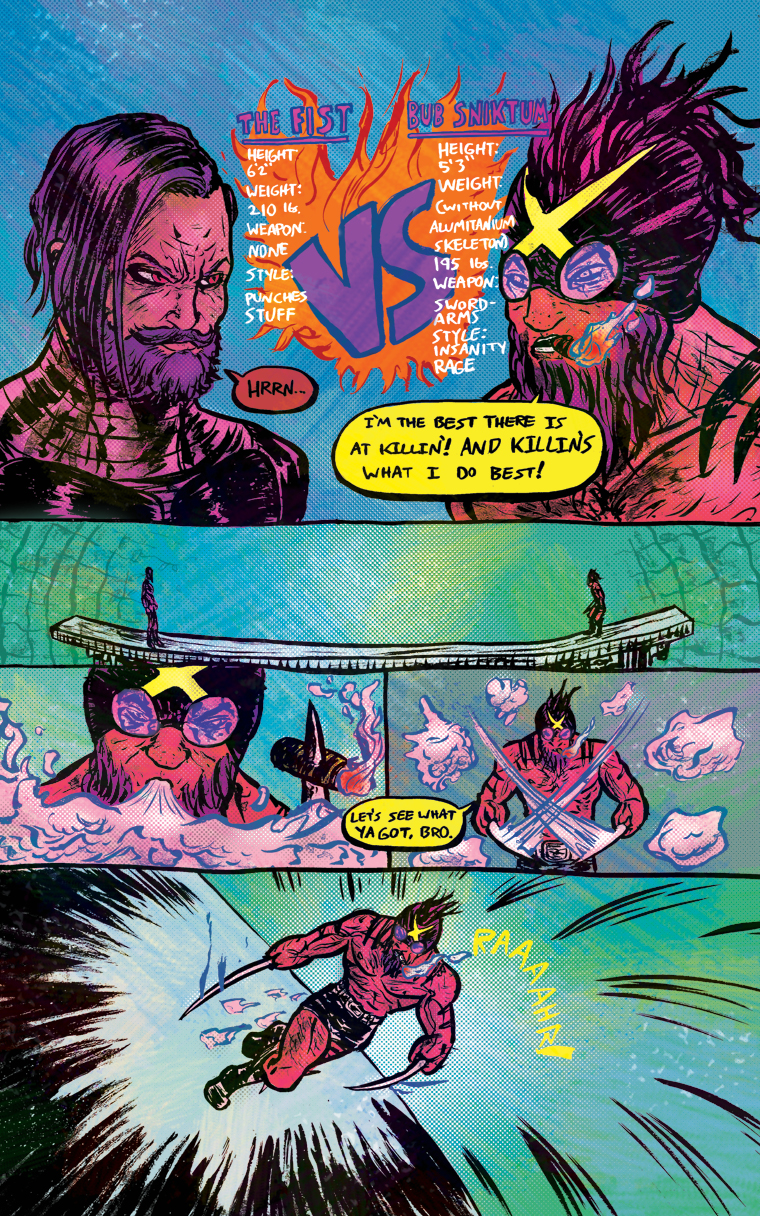 Read online The FIST comic -  Issue #1 - 8