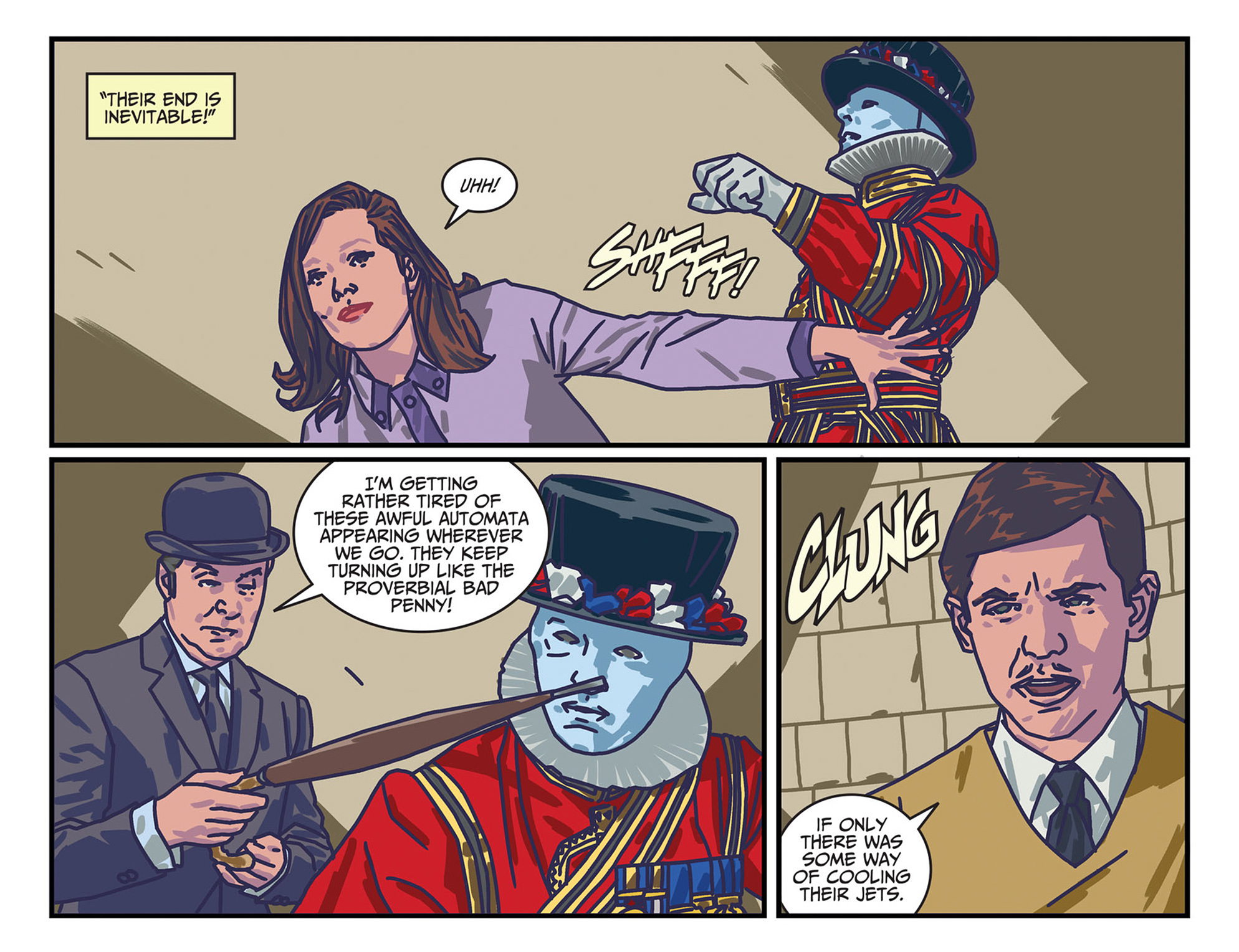Read online Batman '66 Meets Steed and Mrs Peel comic -  Issue #9 - 6