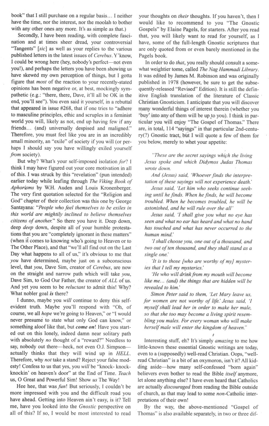 Cerebus issue 298 - Page 37