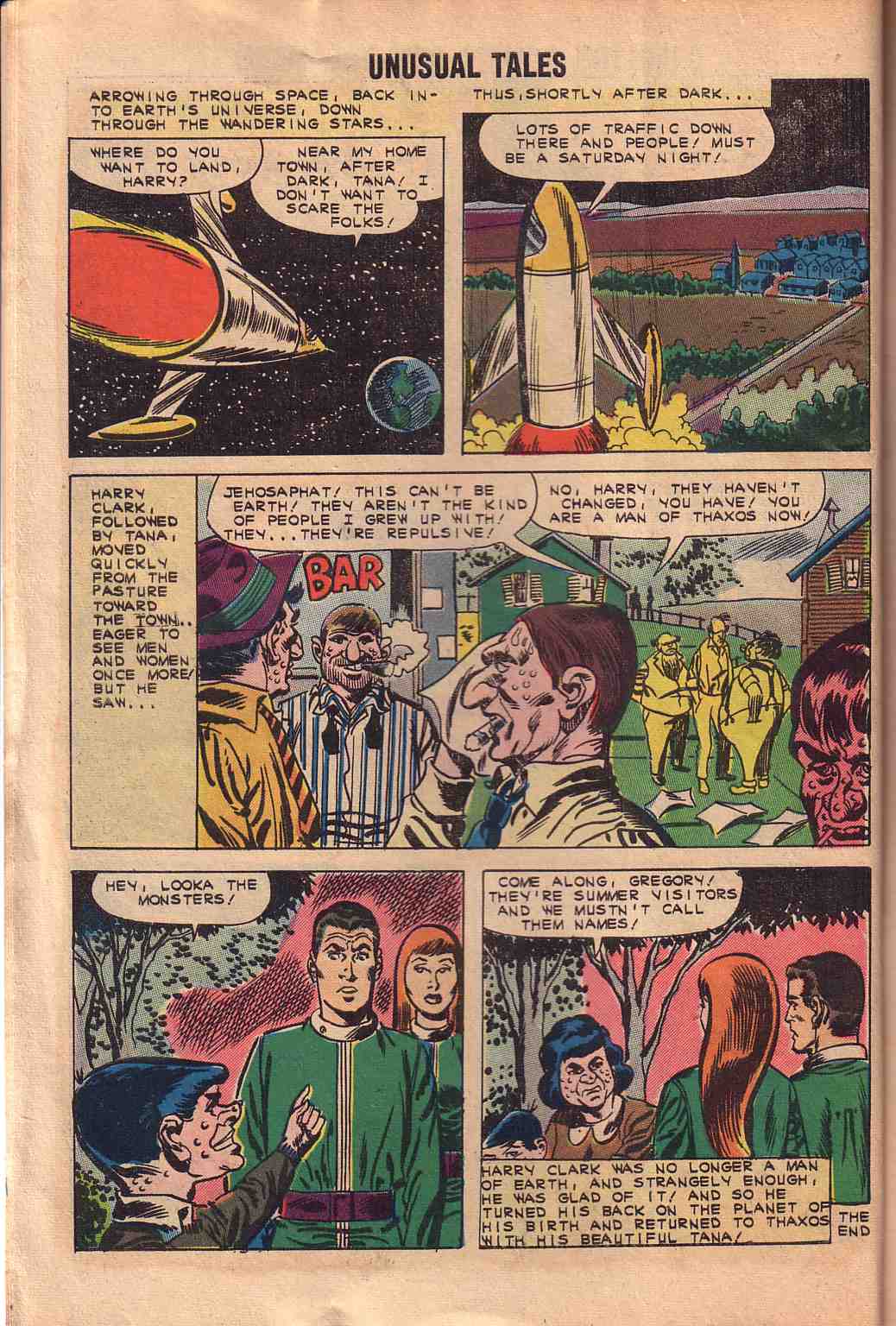 Read online Unusual Tales comic -  Issue #30 - 10