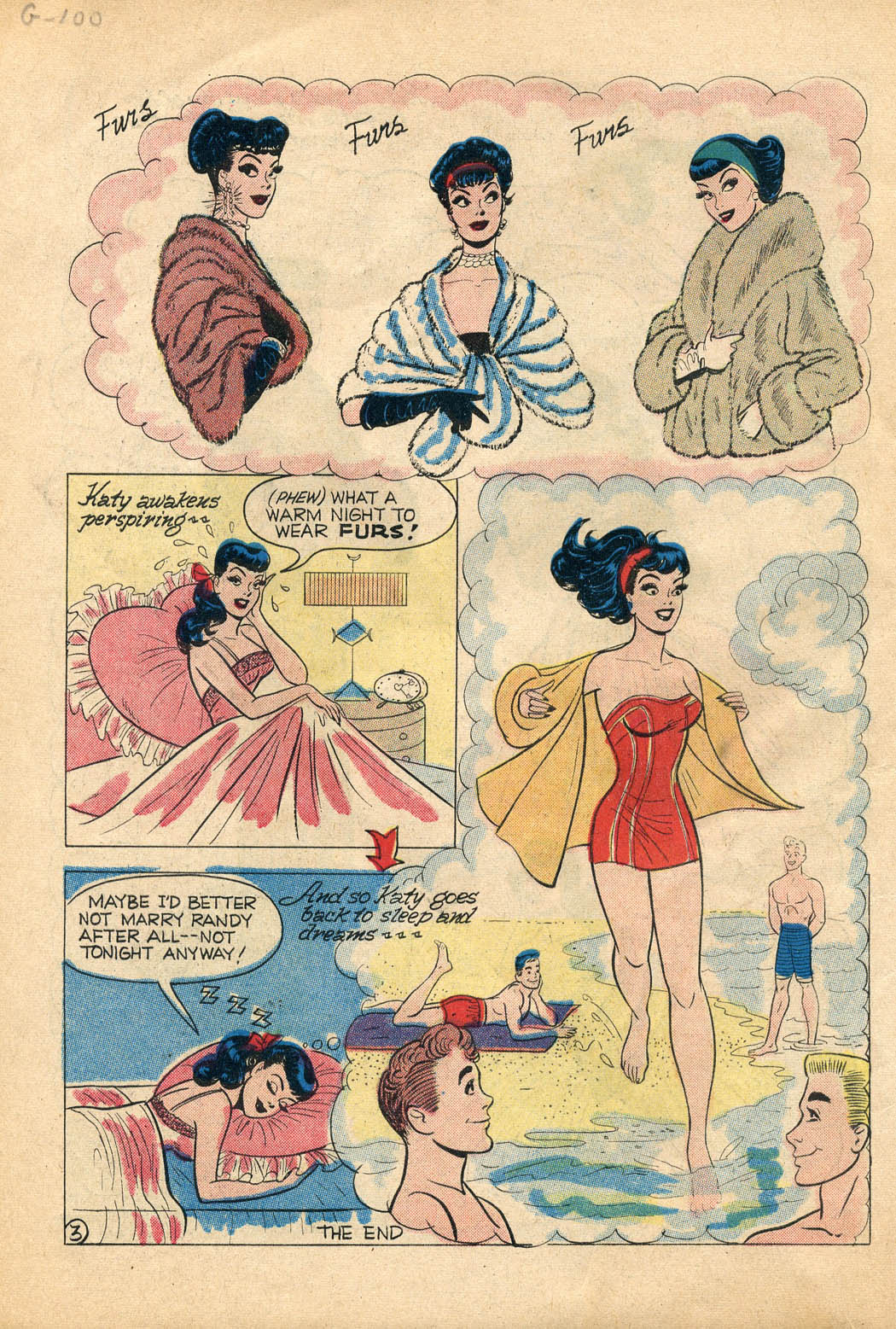 Read online Katy Keene (1949) comic -  Issue #50 - 34