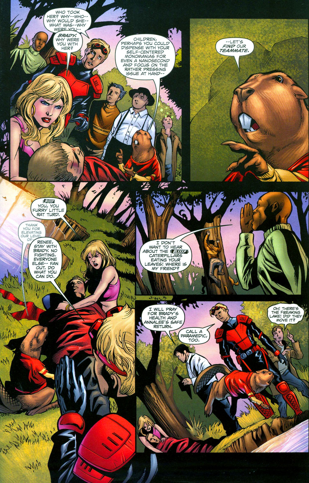 Read online Freshmen II: Fundamentals of Fear comic -  Issue #4 - 4