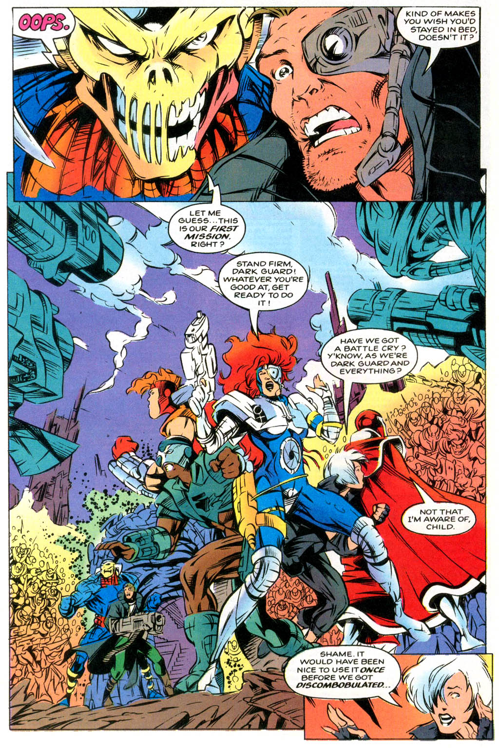 Read online Dark Guard comic -  Issue #1 - 23