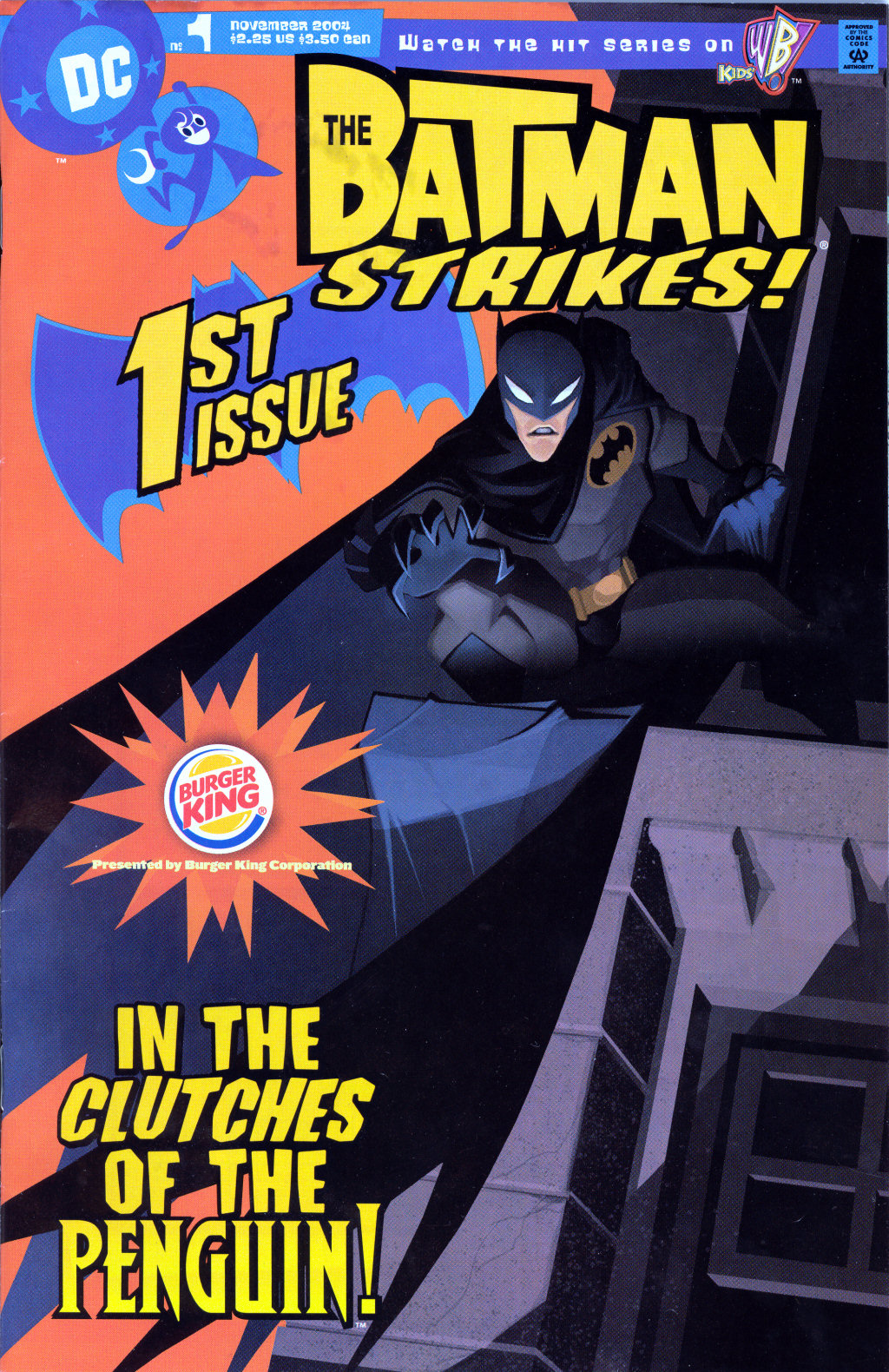 Read online The Batman Strikes! comic -  Issue #1 (Burger King Giveaway Edition) - 1