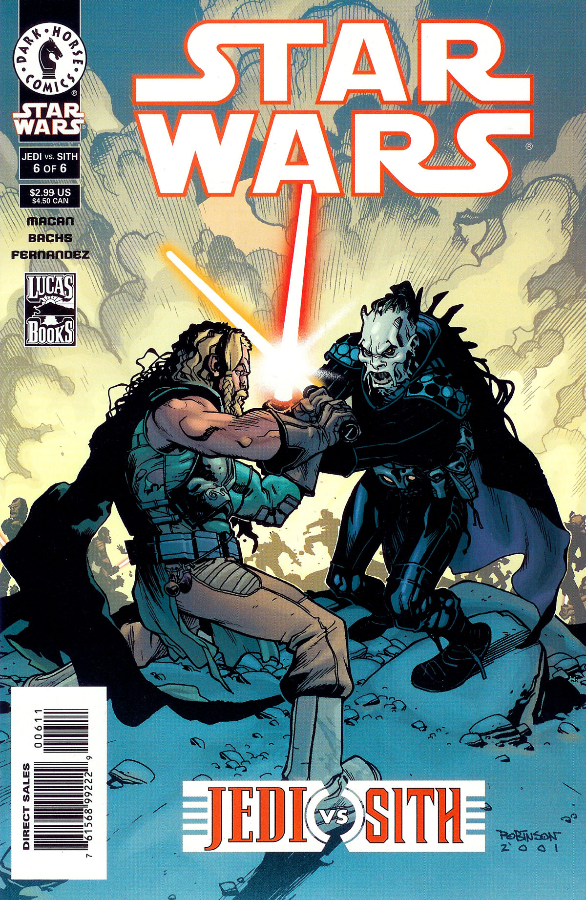 Read online Star Wars: Jedi vs. Sith comic -  Issue #6 - 1