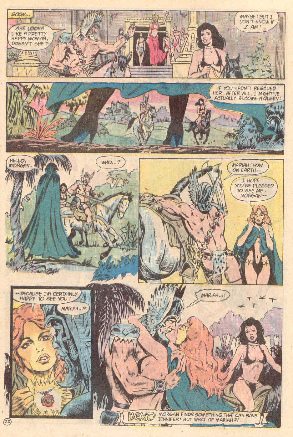 Read online Warlord (1976) comic -  Issue #112 - 22