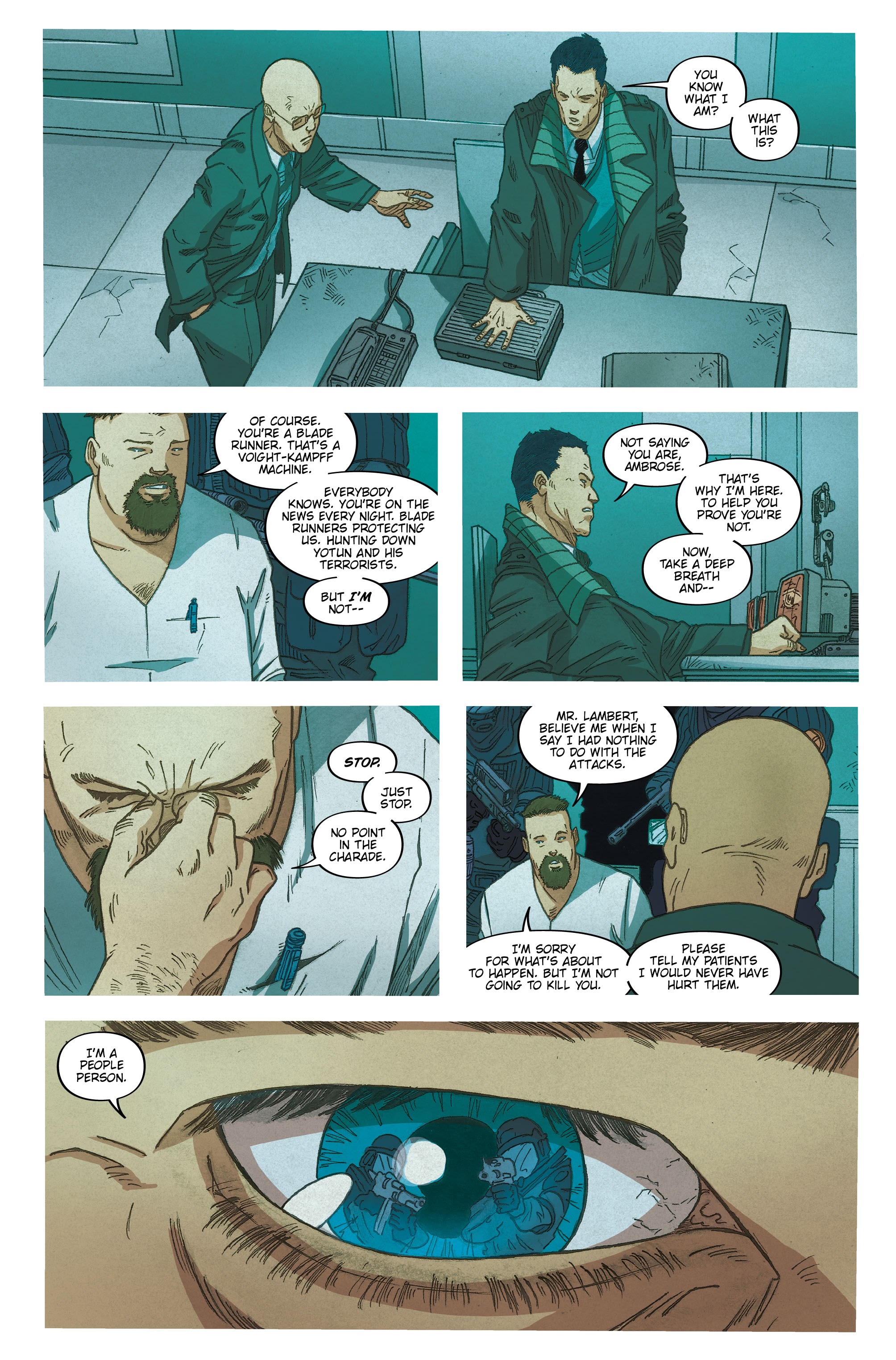 Read online Blade Runner 2029 comic -  Issue #9 - 10