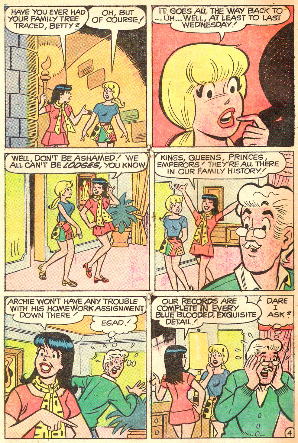 Read online Archie's Girls Betty and Veronica comic -  Issue #176 - 6