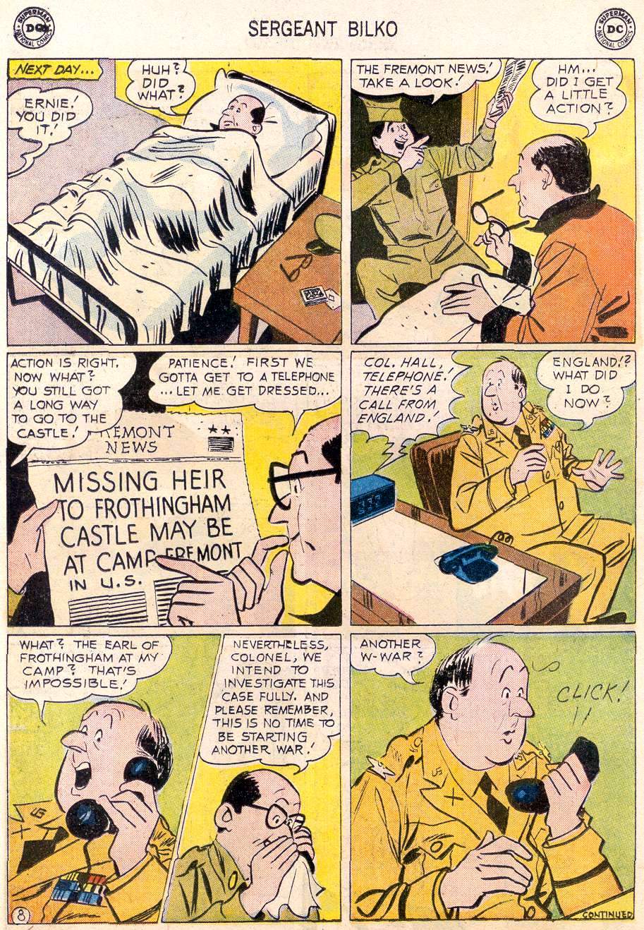 Read online Sergeant Bilko comic -  Issue #17 - 10