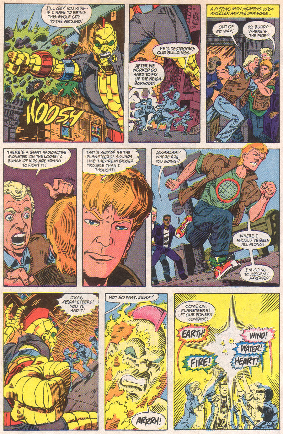 Captain Planet and the Planeteers 4 Page 18