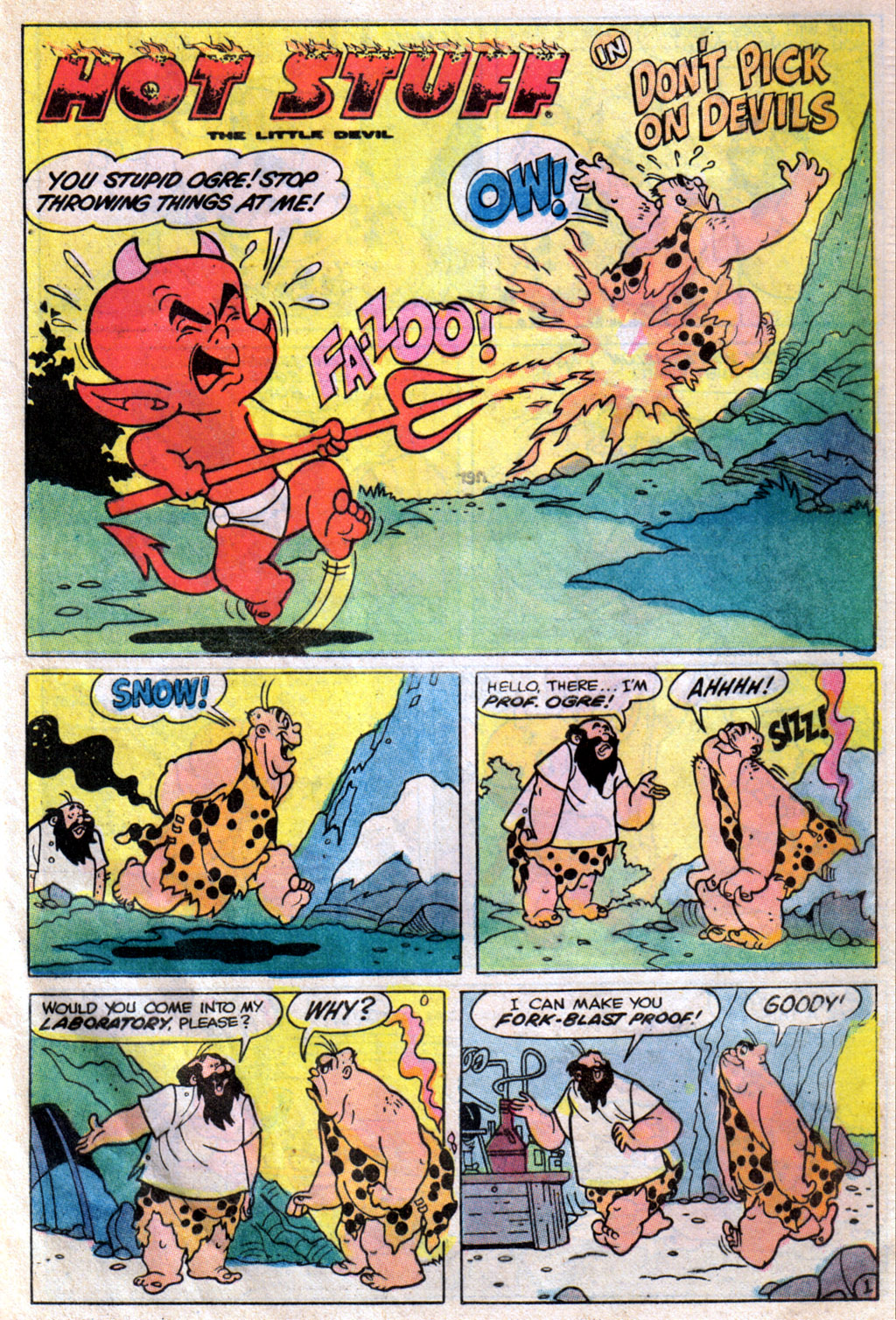 Read online Hot Stuff, the Little Devil comic -  Issue #159 - 21