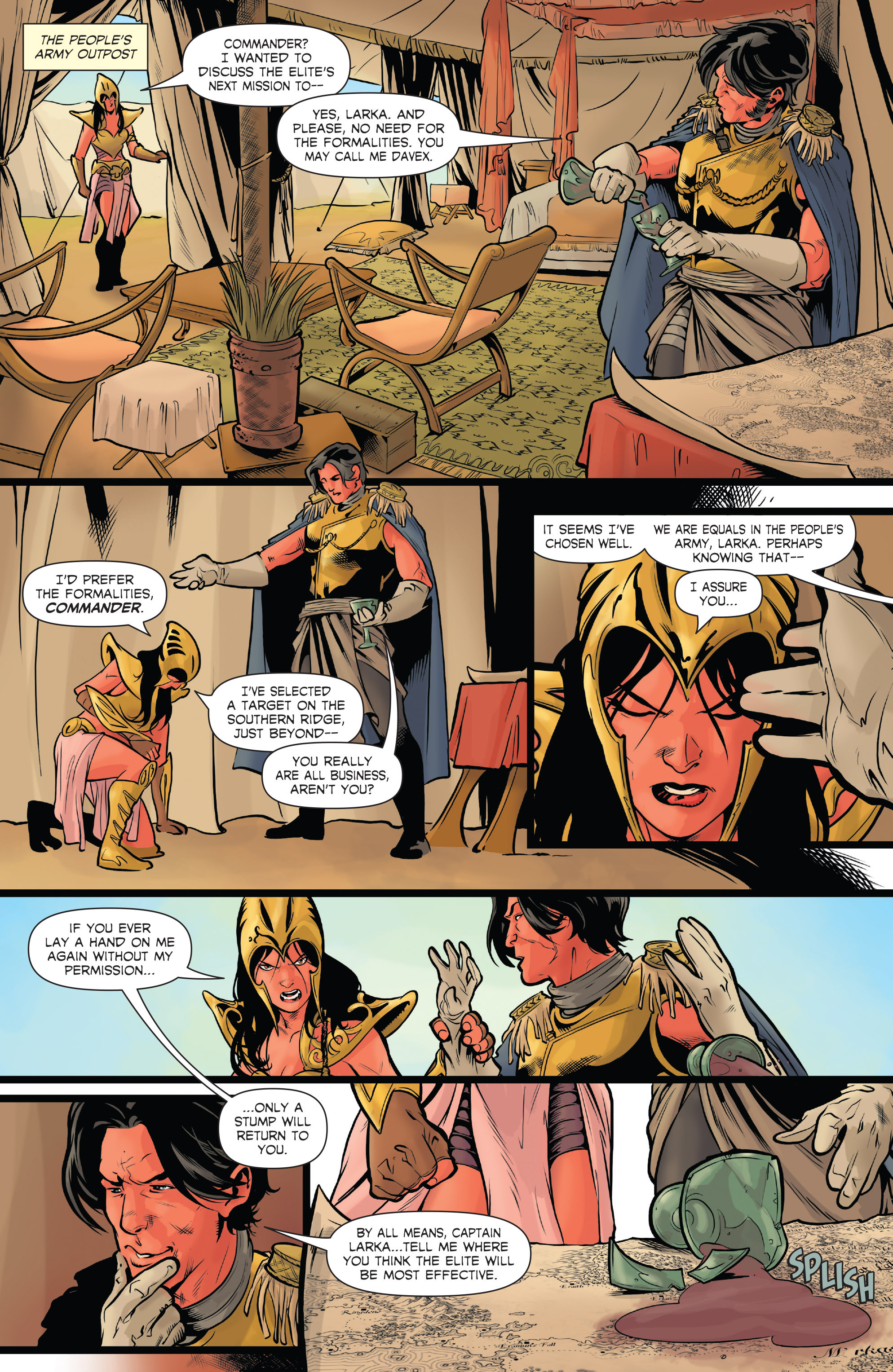 Read online Dejah Thoris comic -  Issue #3 - 10