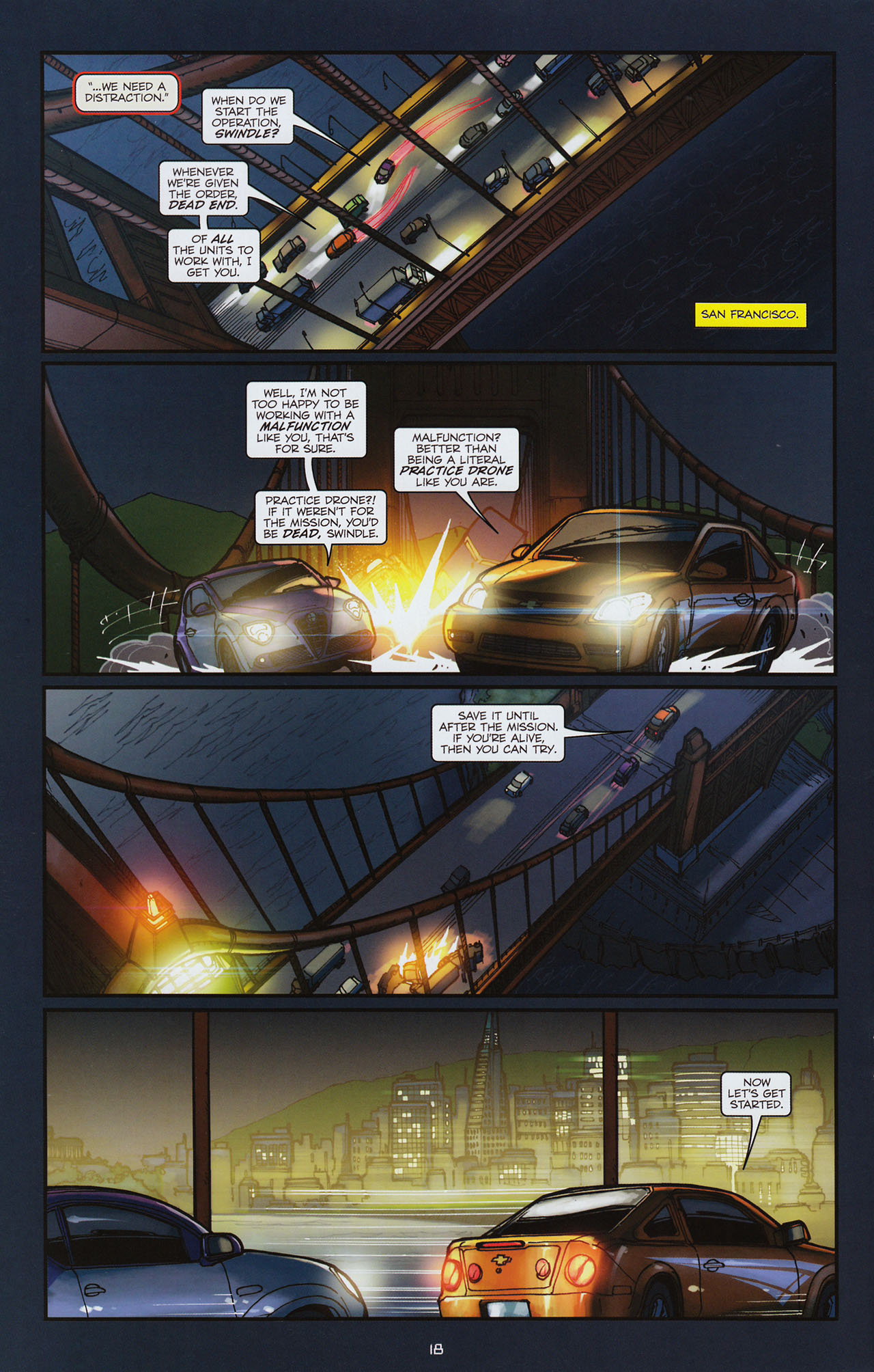 Read online Transformers: Alliance comic -  Issue #3 - 19