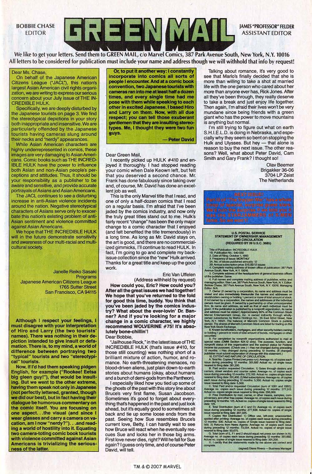 Read online The Incredible Hulk (1968) comic -  Issue #414 - 33