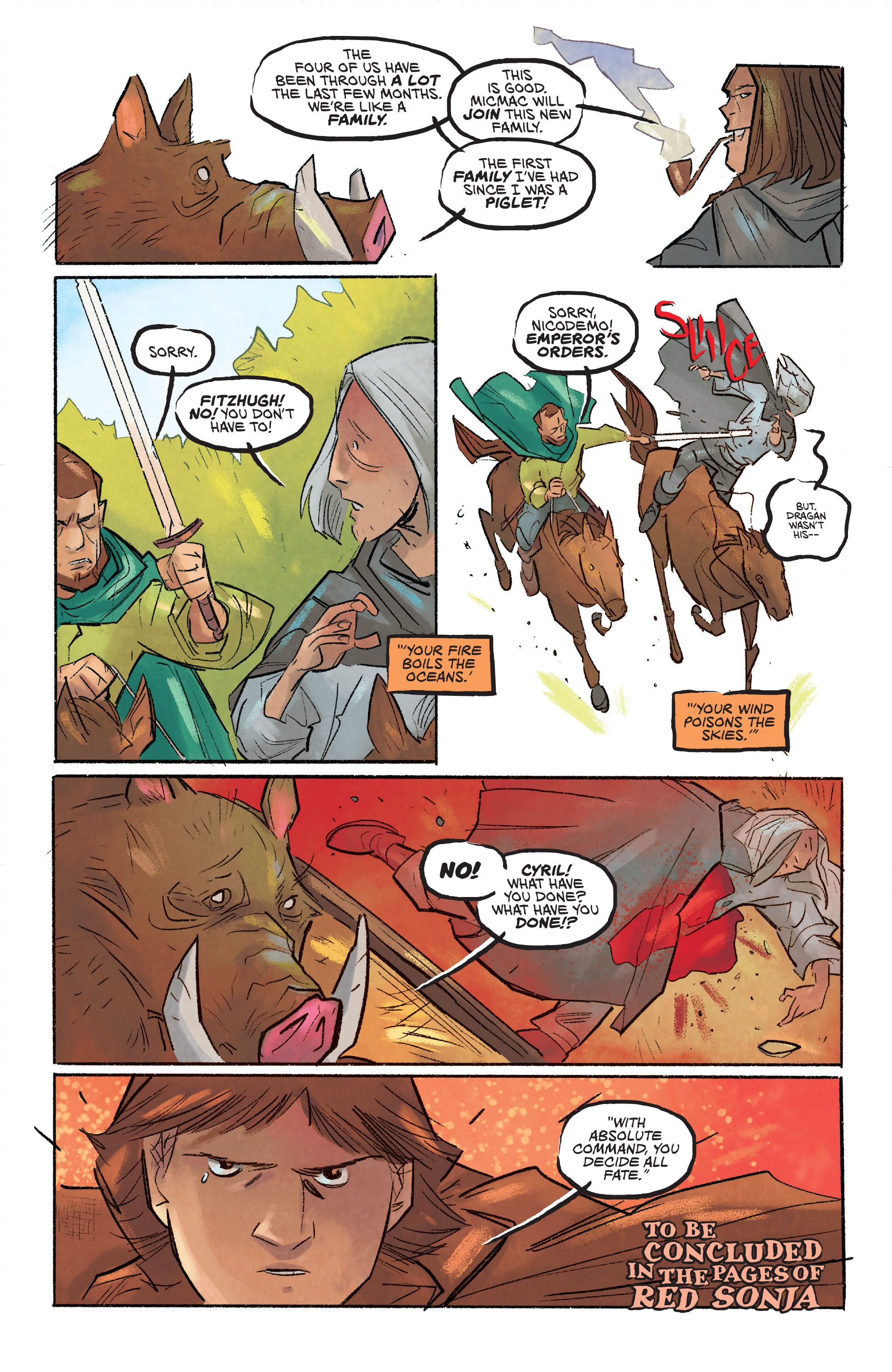 Read online Killing Red Sonja comic -  Issue #5 - 23