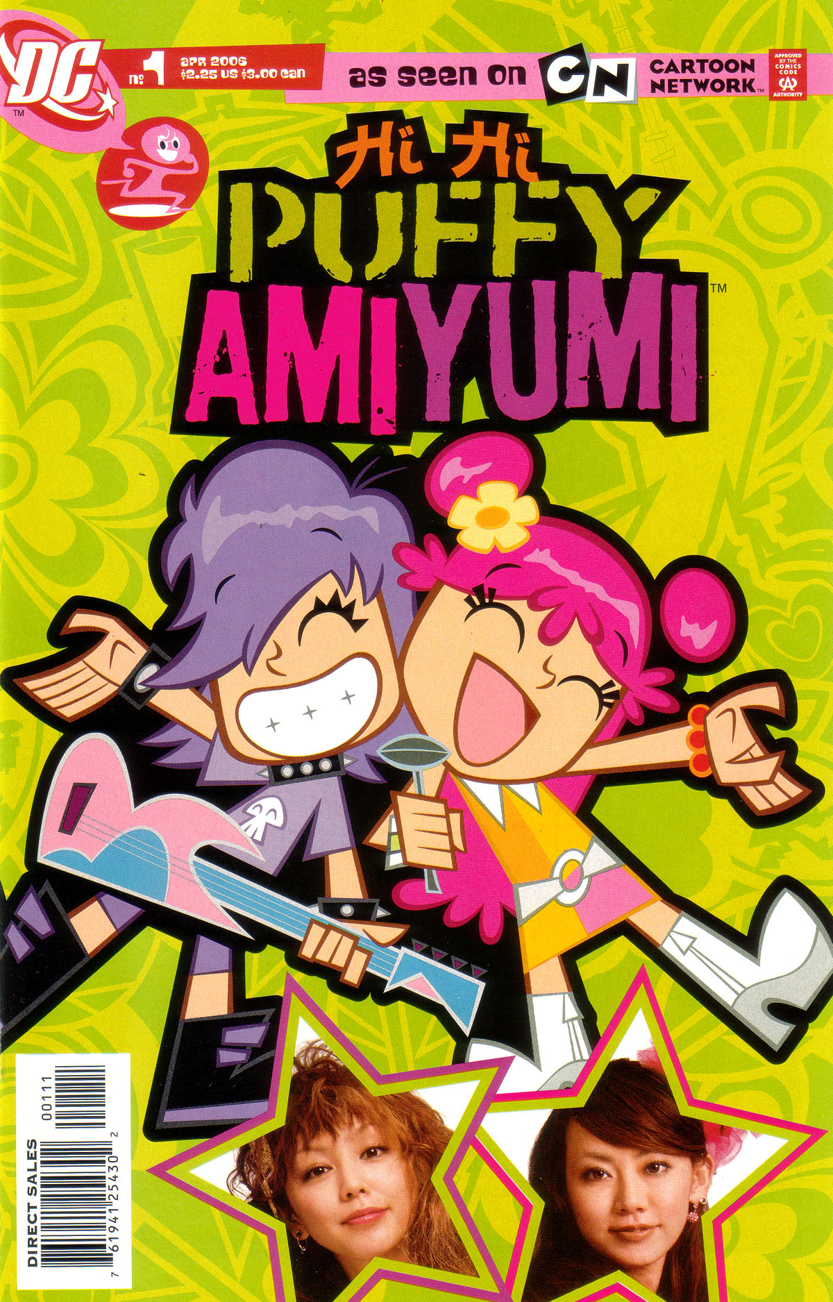 Read online Hi Hi Puffy Amiyumi comic -  Issue #1 - 1