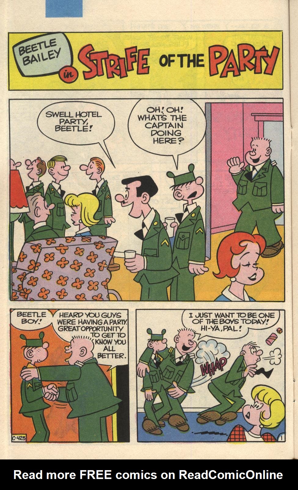 Read online Beetle Bailey comic -  Issue #1 - 11