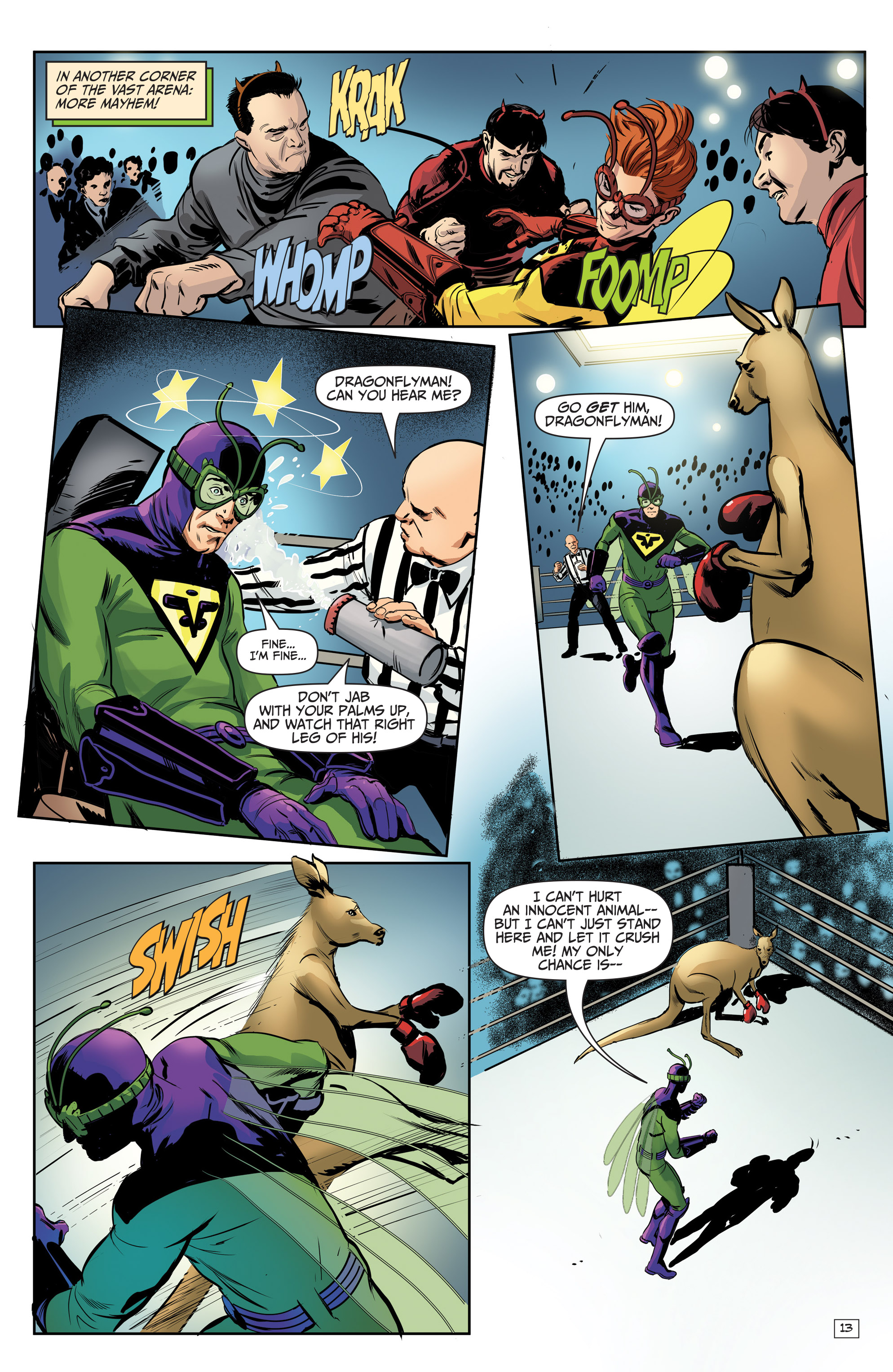 Read online Dragonfly & Dragonflyman comic -  Issue #1 - 15