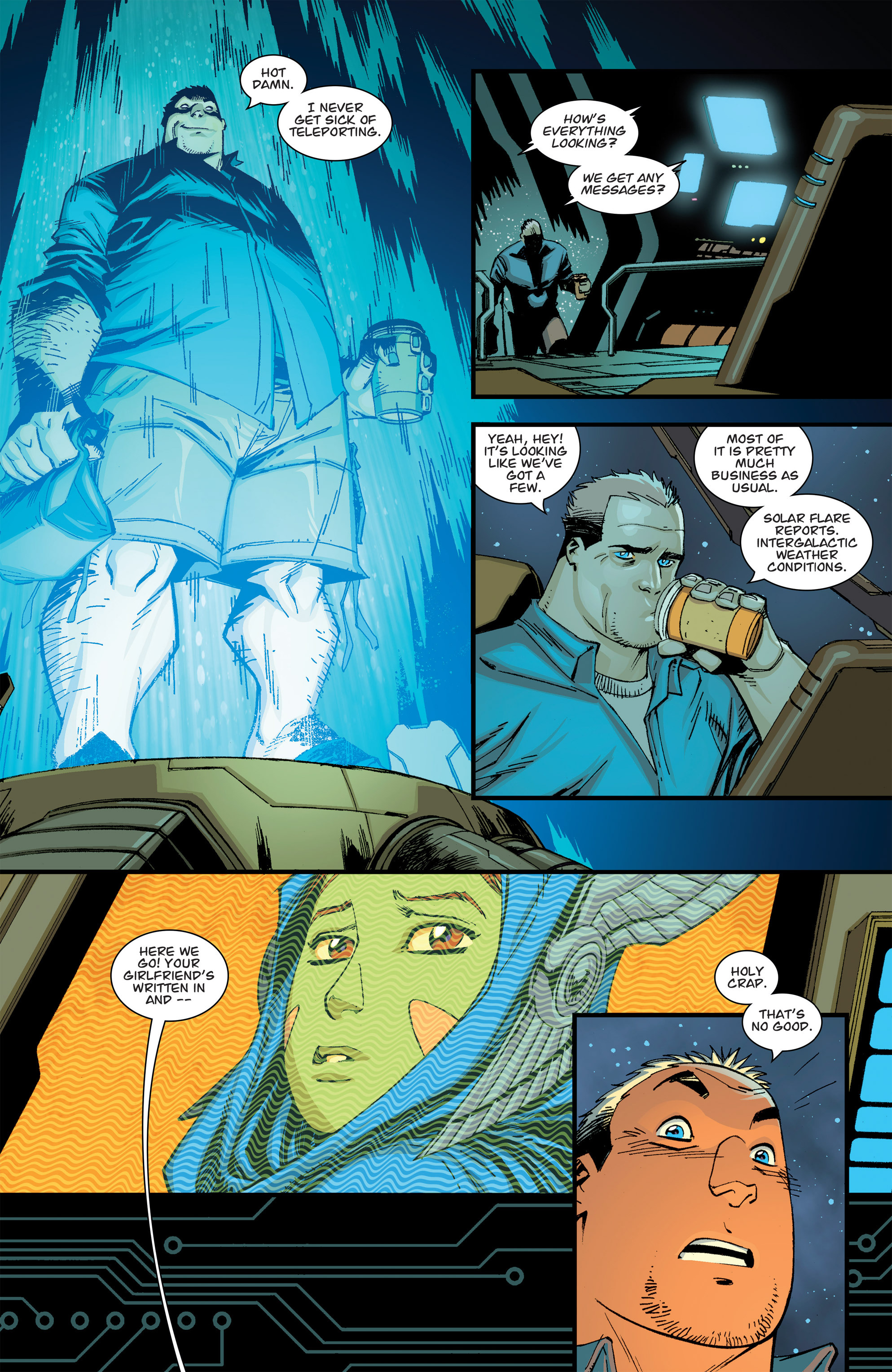 Read online Tech Jacket (2014) comic -  Issue #1 - 13