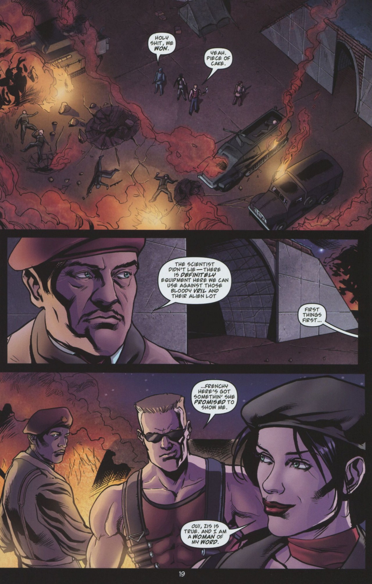 Read online Duke Nukem: Glorious Bastard comic -  Issue #2 - 21