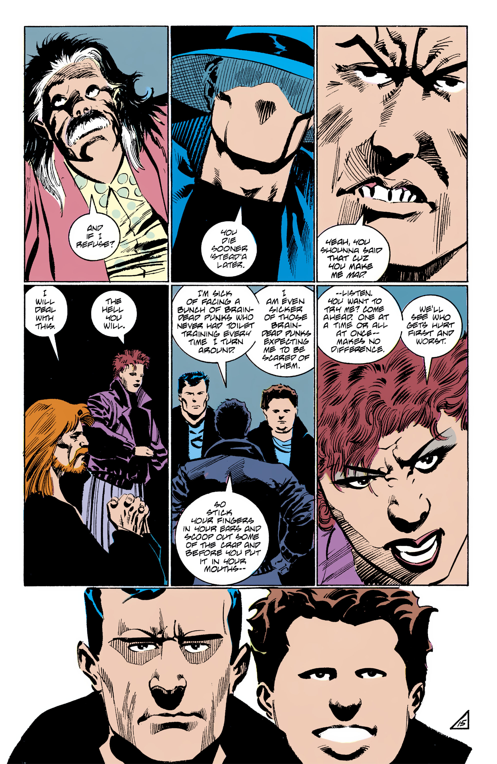 Read online The Question (1987) comic -  Issue #35 - 16