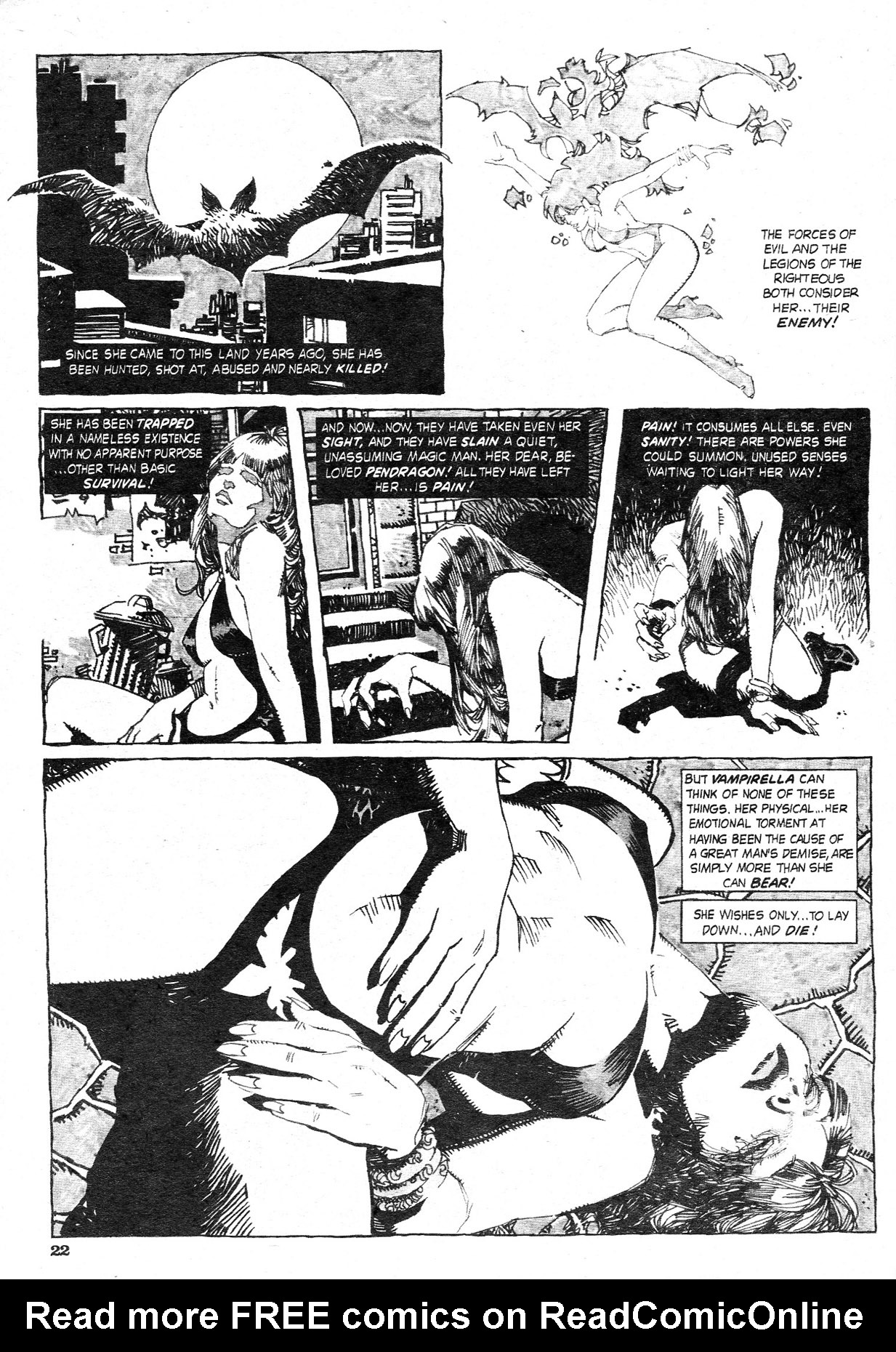 Read online Vampirella (1969) comic -  Issue #87 - 22