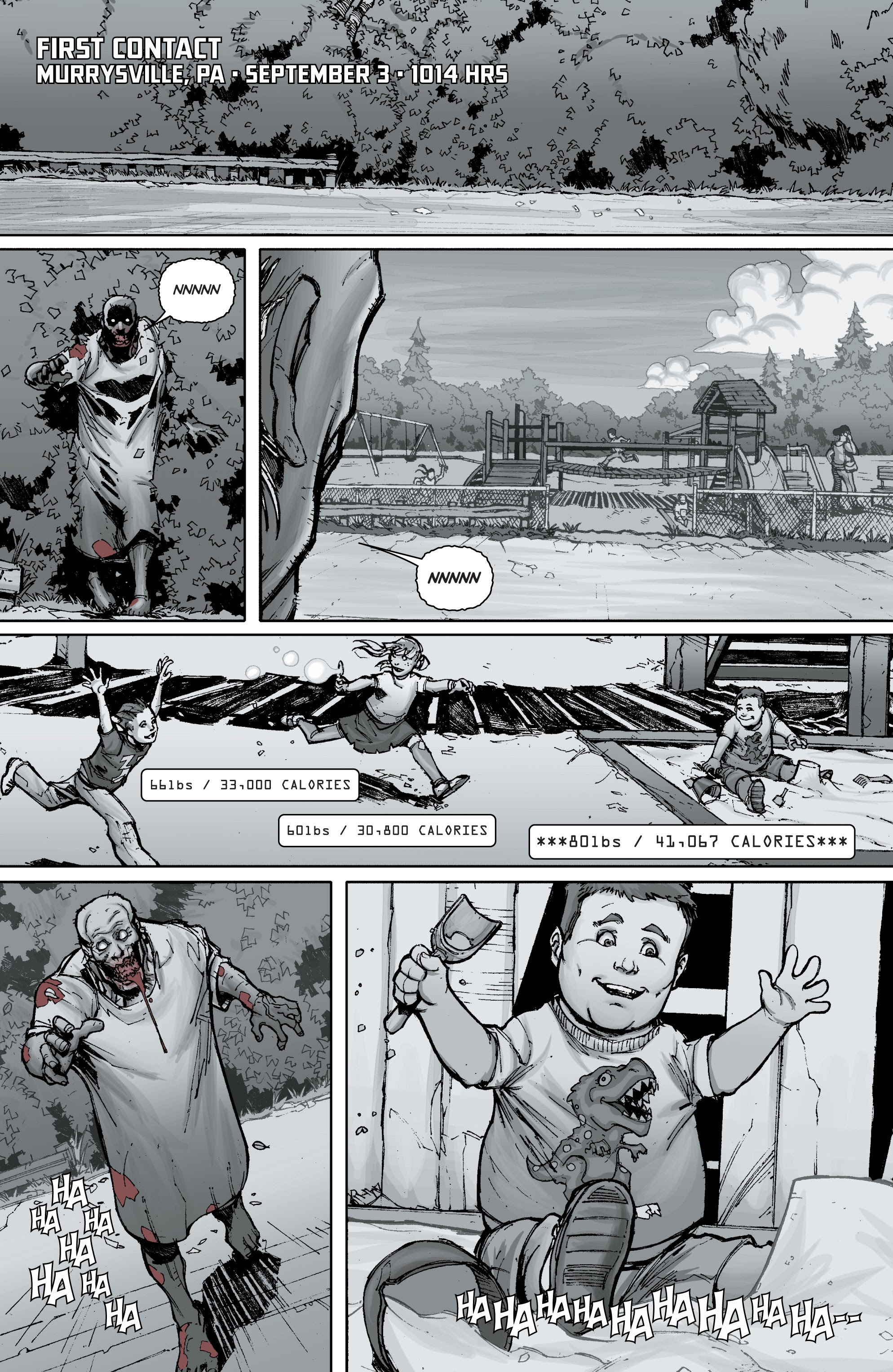 Read online The Mocking Dead comic -  Issue #1 - 5