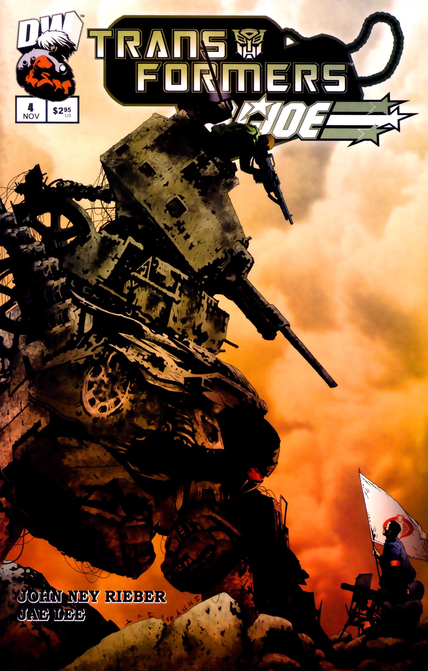 Read online Transformers/G.I. Joe comic -  Issue #4 - 1