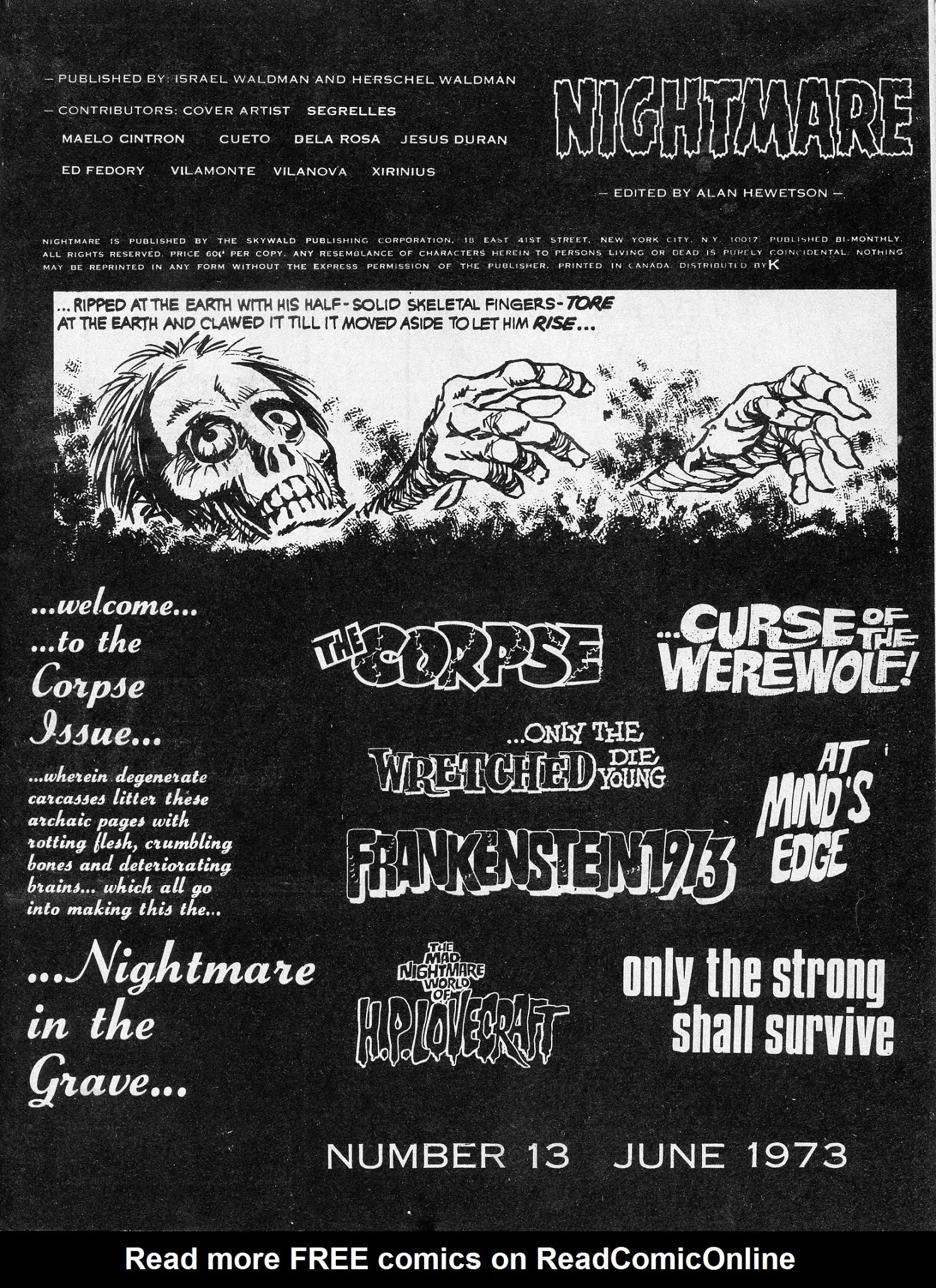 Read online Nightmare (1970) comic -  Issue #13 - 3