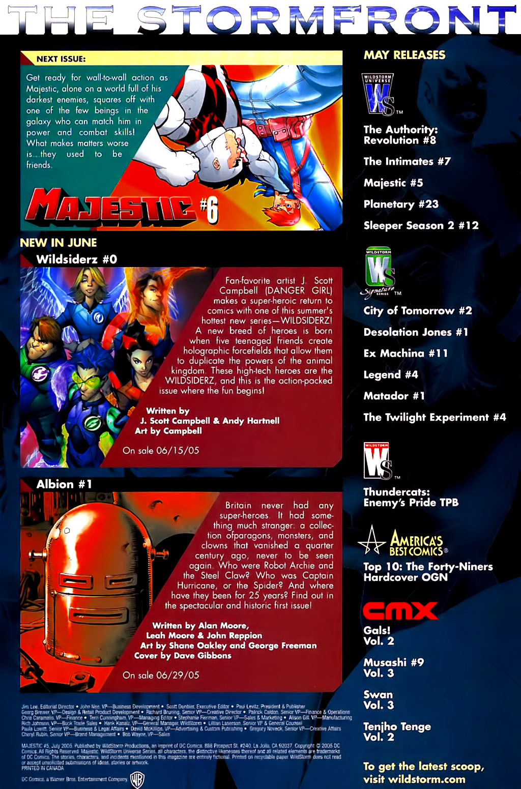 Read online Majestic (2005) comic -  Issue #5 - 25