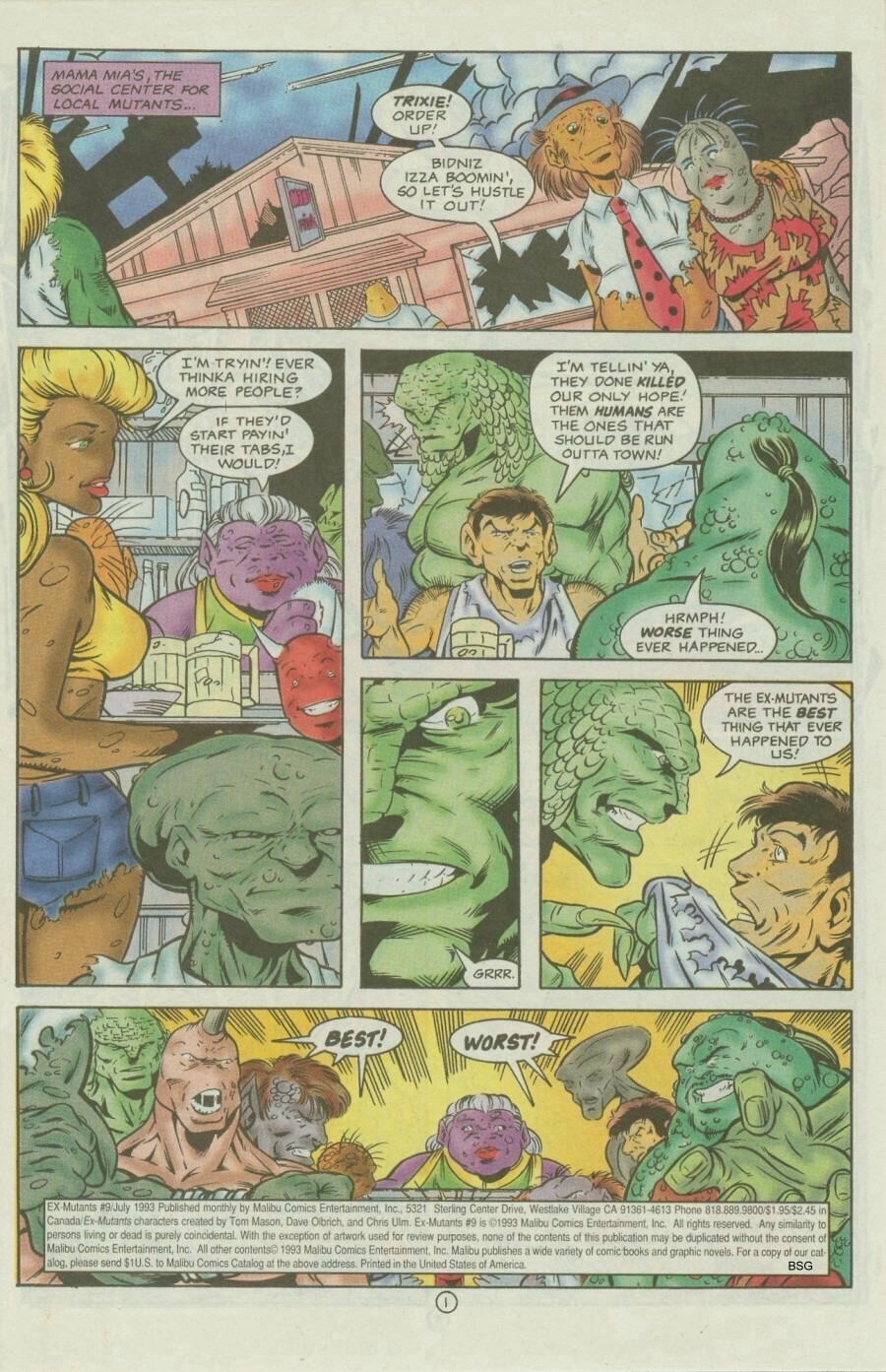 Ex-Mutants Issue #9 #9 - English 3