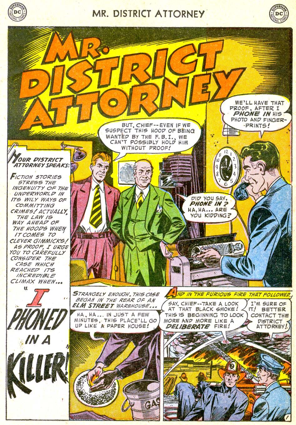 Read online Mr. District Attorney comic -  Issue #40 - 13