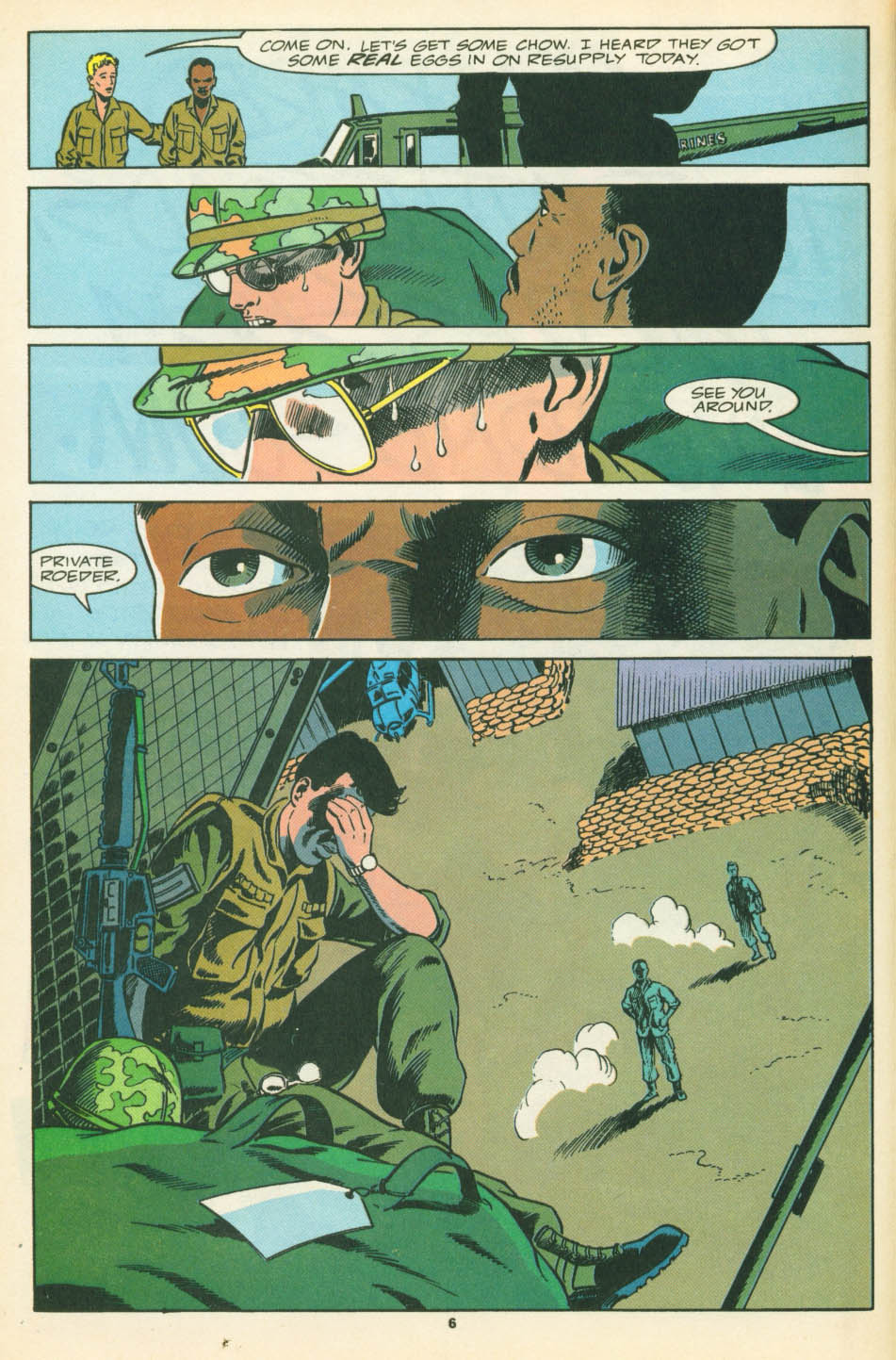 Read online The 'Nam comic -  Issue #58 - 6