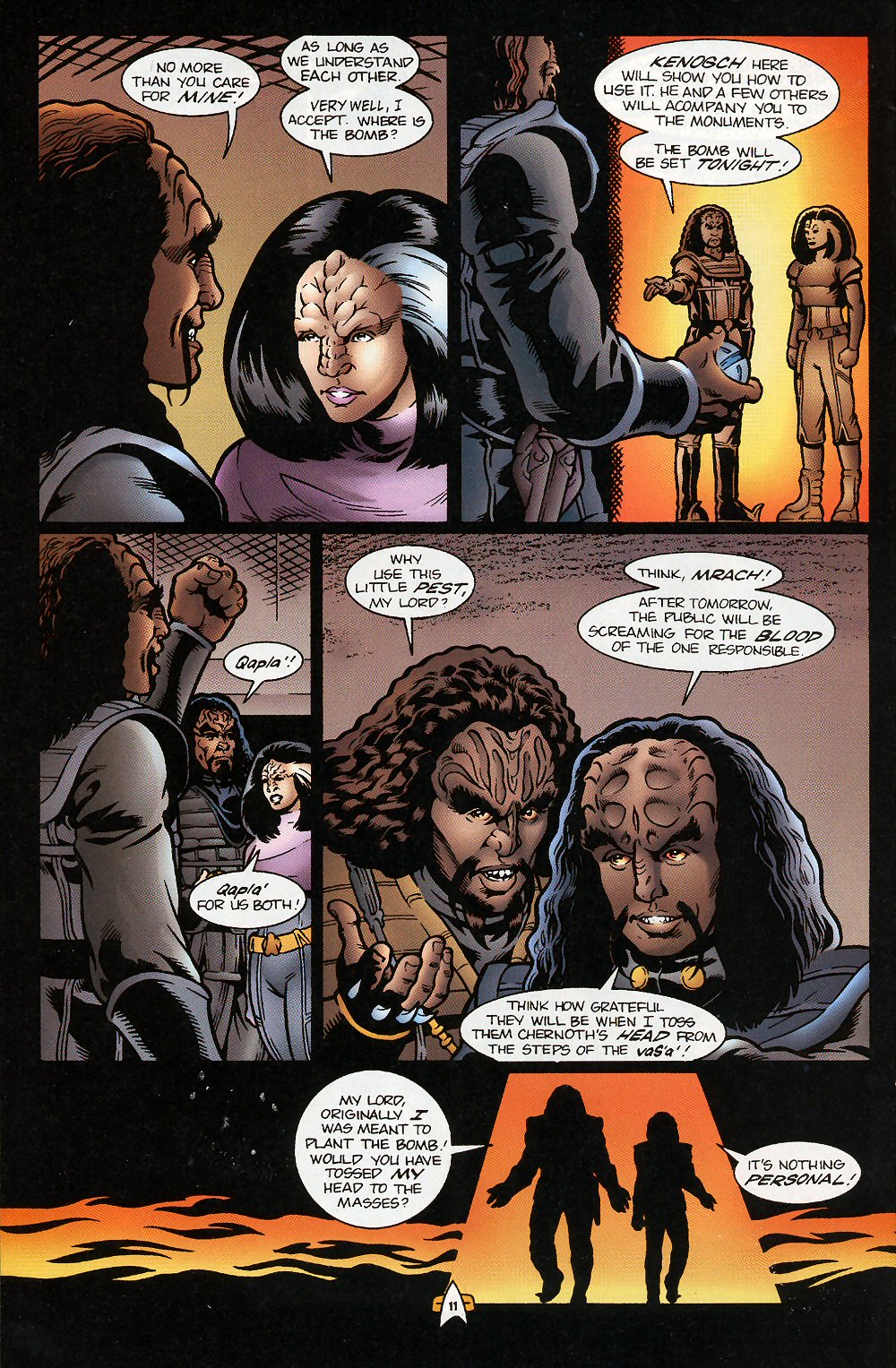 Read online Star Trek: Deep Space Nine (1993) comic -  Issue #31 - 16