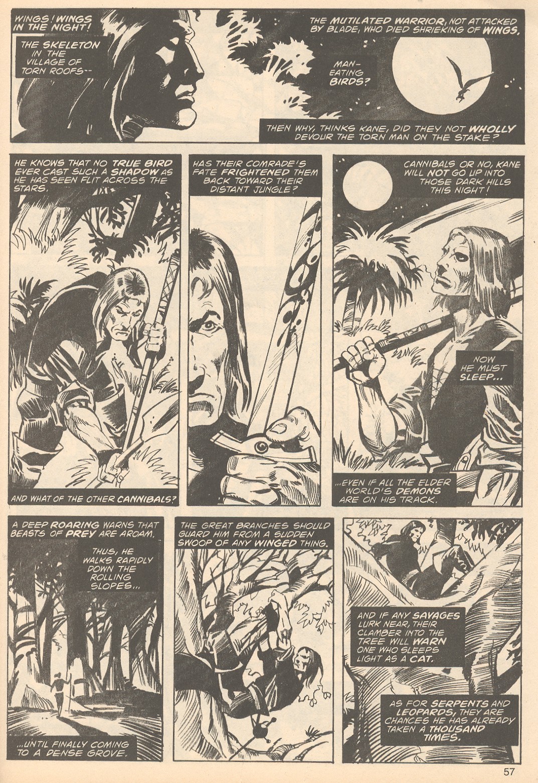 Read online The Savage Sword Of Conan comic -  Issue #53 - 57
