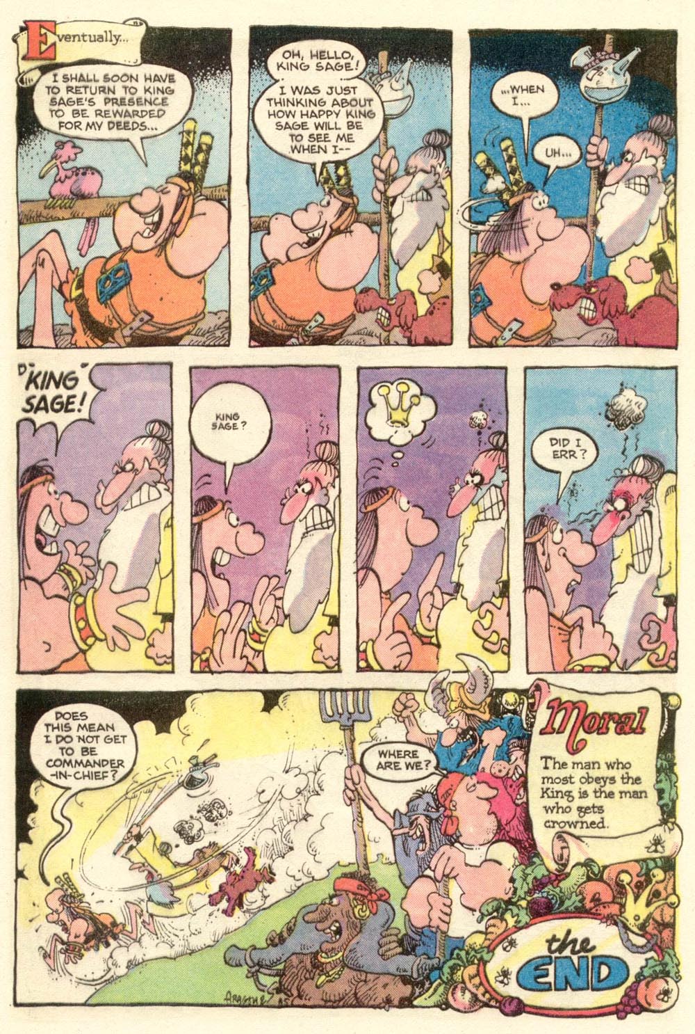 Read online Sergio Aragonés Groo the Wanderer comic -  Issue #13 - 24