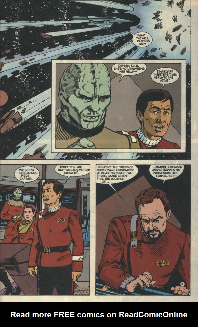Read online Star Trek VI: The Undiscovered Country comic -  Issue # Full - 4