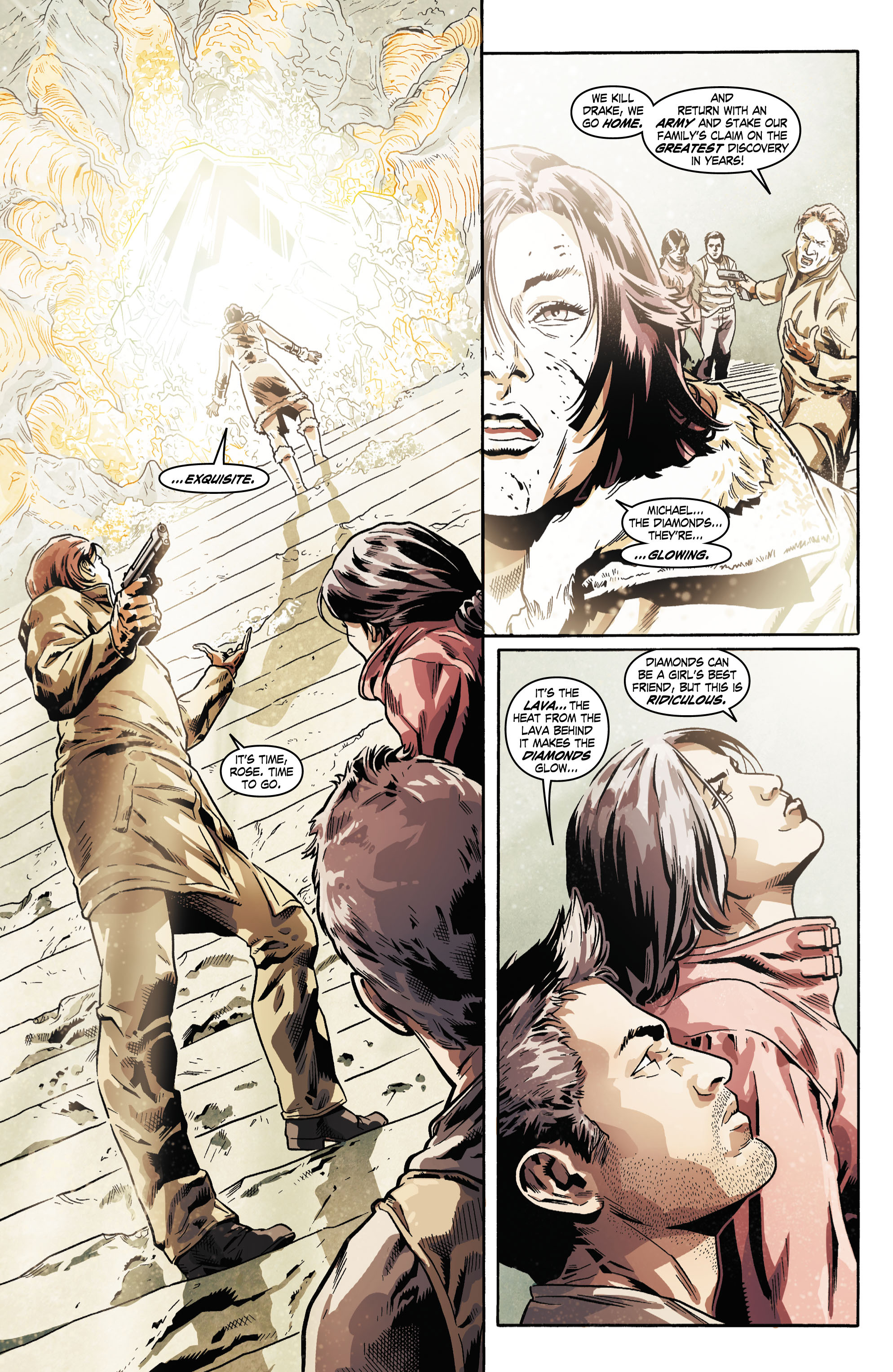 Read online Uncharted comic -  Issue #5 - 15