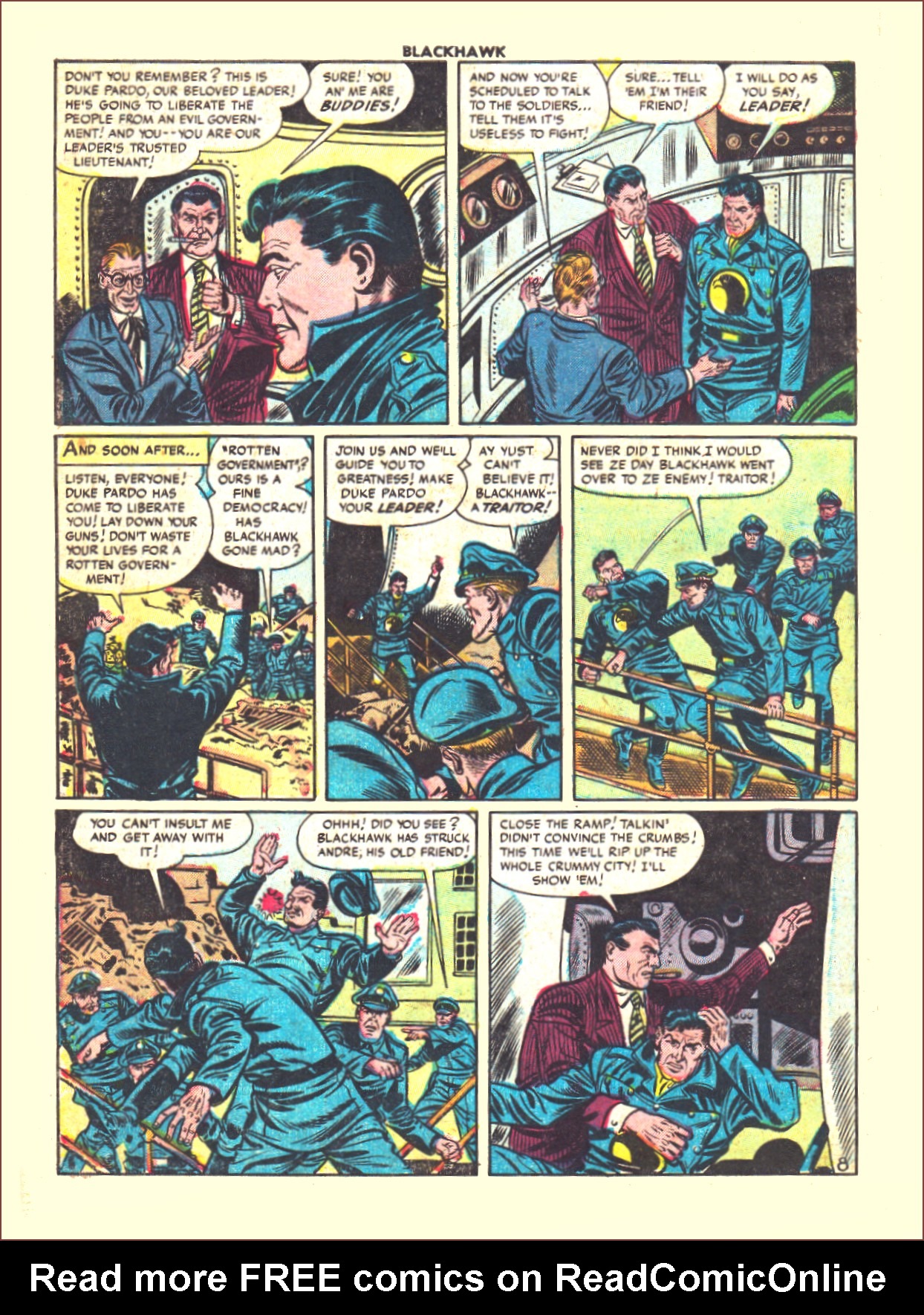Read online Blackhawk (1957) comic -  Issue #69 - 10