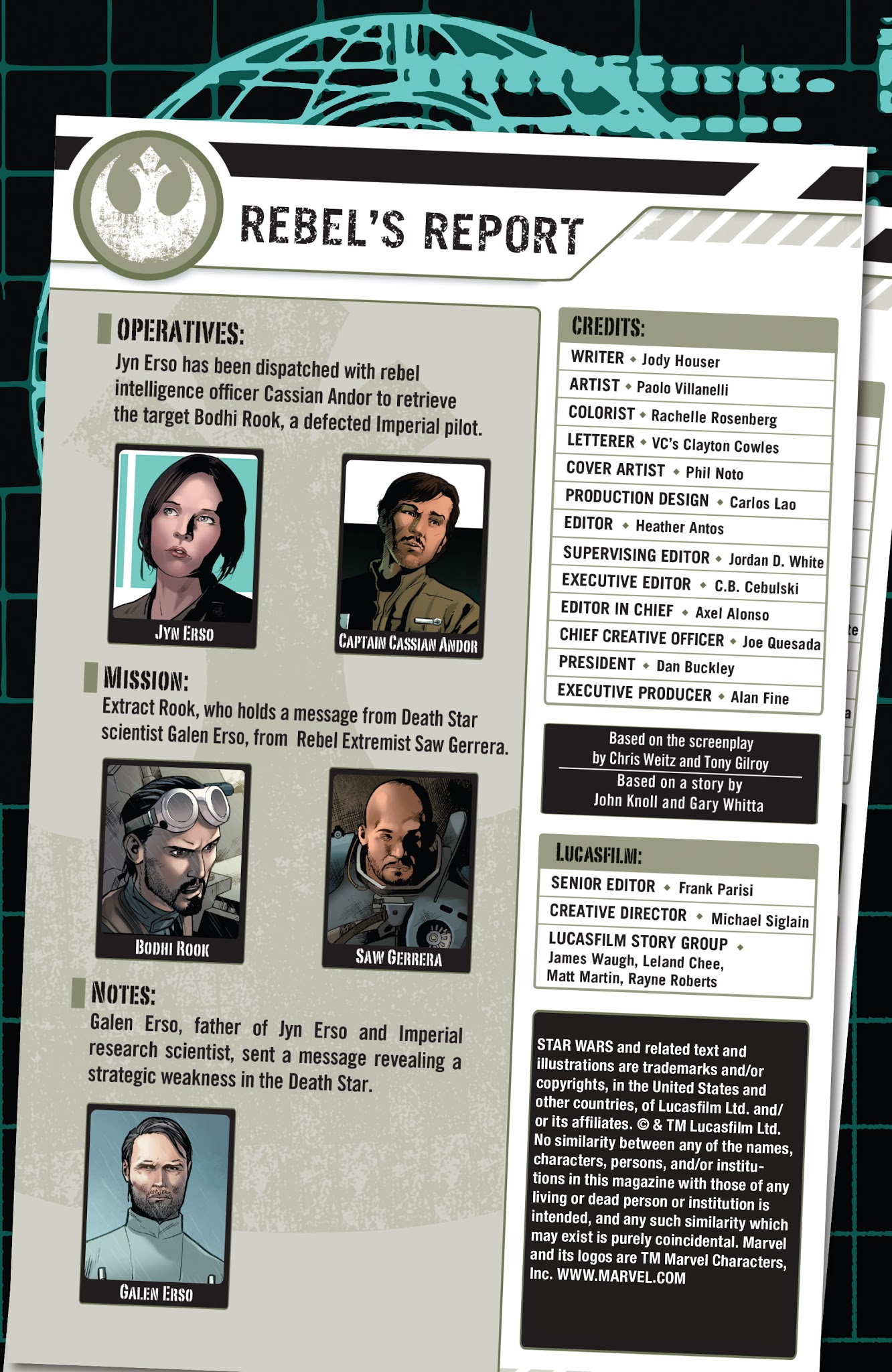 Read online Star Wars: Rogue One Adaptation comic -  Issue # _TPB - 61