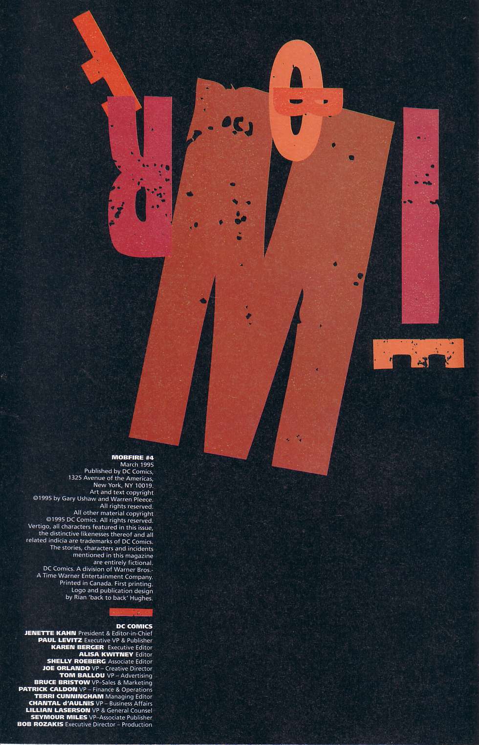 Read online Mobfire comic -  Issue #4 - 3