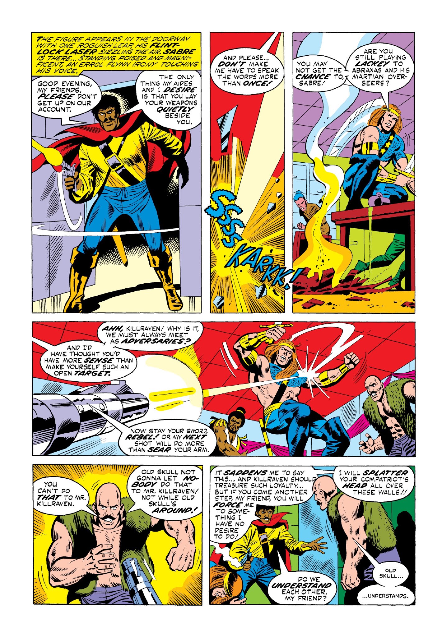 Read online Marvel Masterworks: Killraven comic -  Issue # TPB 1 (Part 2) - 33
