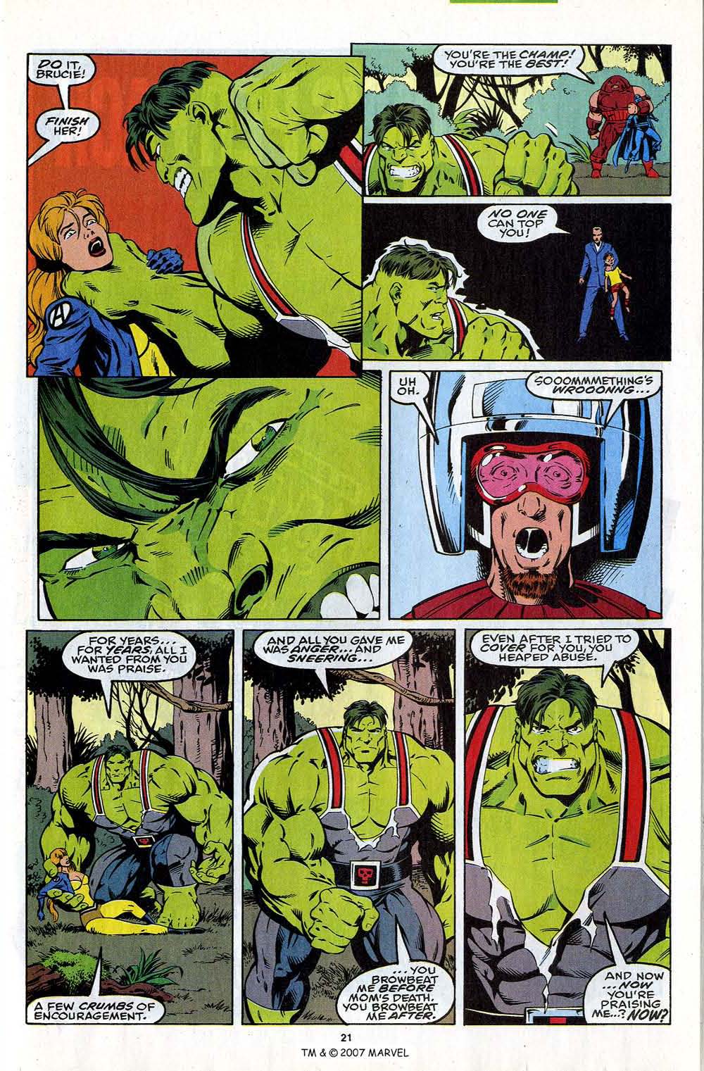Read online The Incredible Hulk (1968) comic -  Issue #404 - 23