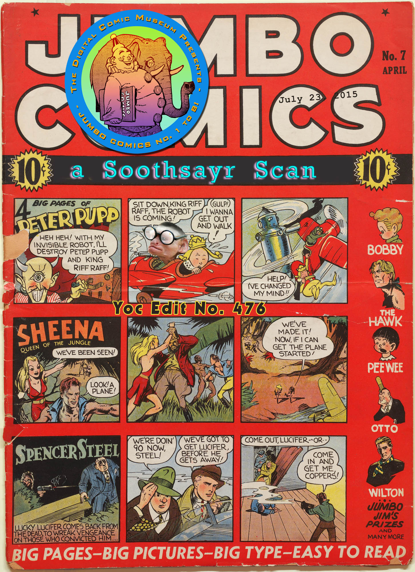 Read online Jumbo Comics comic -  Issue #7 - 53