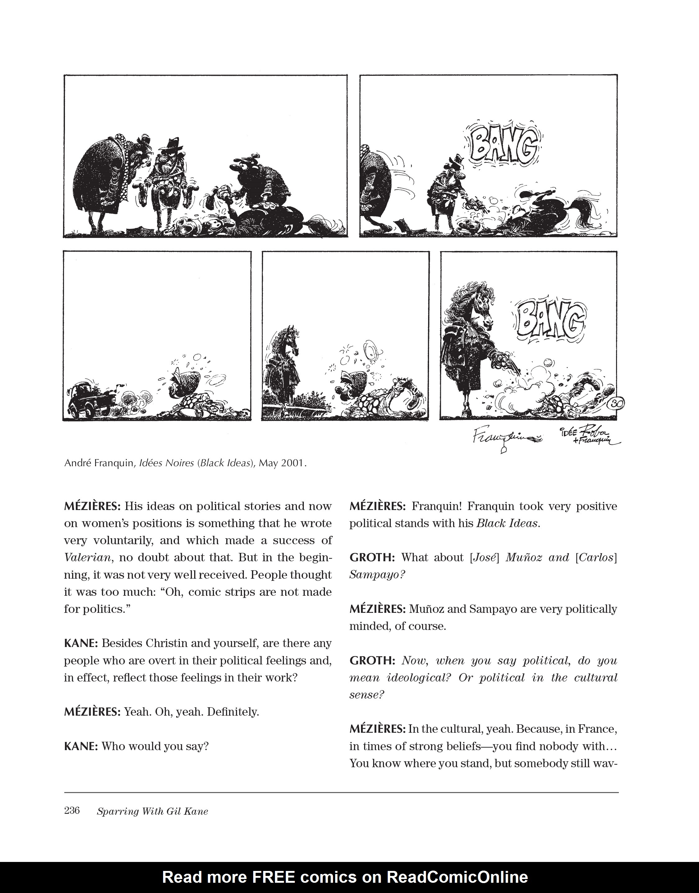 Read online Sparring With Gil Kane: Colloquies On Comic Art and Aesthetics comic -  Issue # TPB (Part 3) - 36