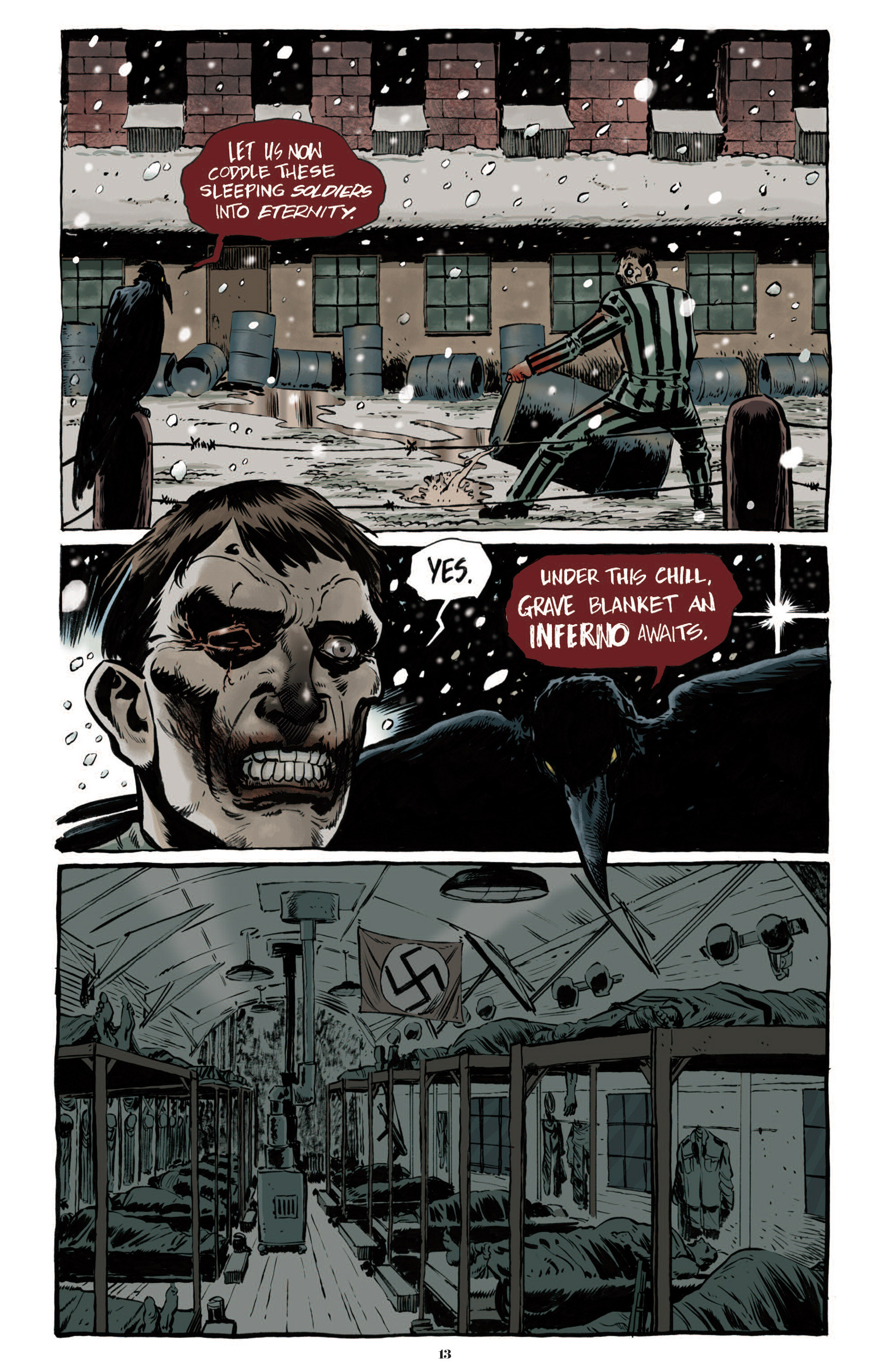 Read online The Crow: Skinning the Wolves comic -  Issue #2 - 15